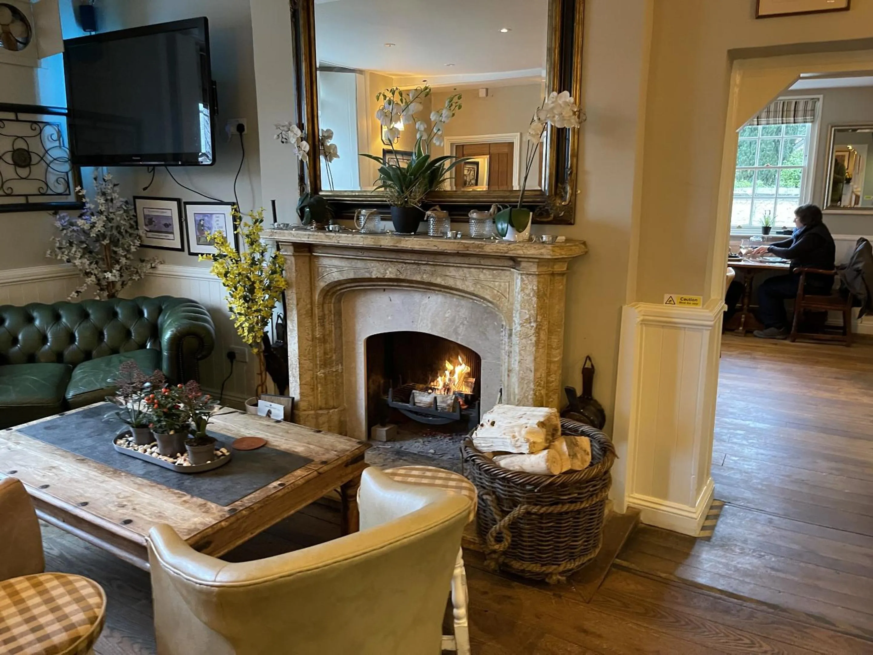 Lobby or reception in The Bedingfeld Arms