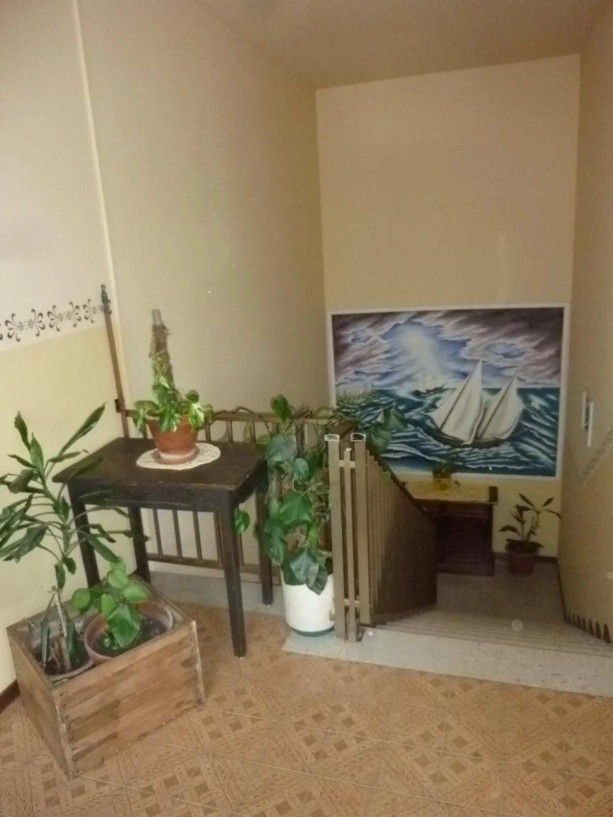 Decorative detail in Hotel "Locanda Gaia"