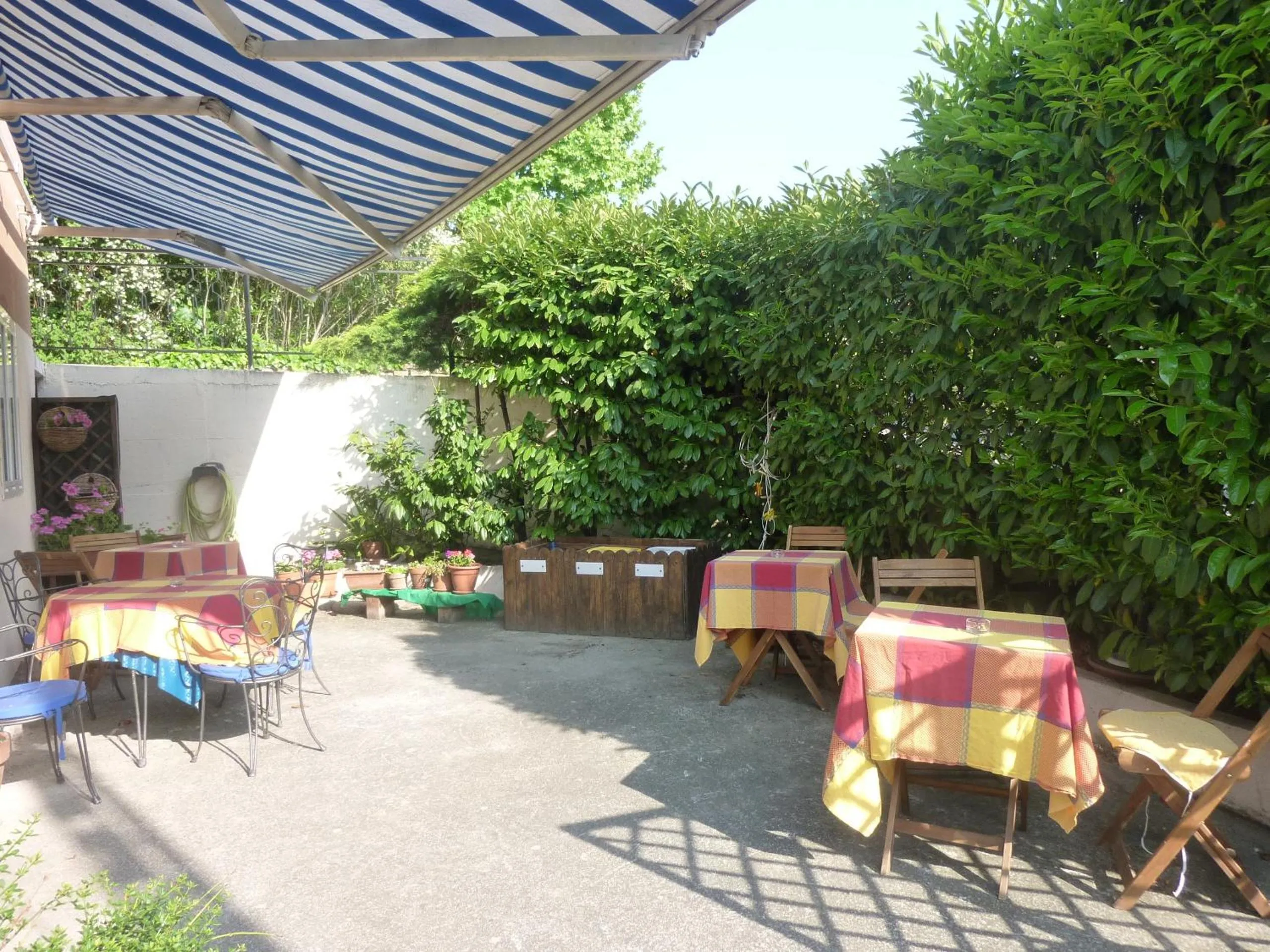 Garden view in Hotel "Locanda Gaia"