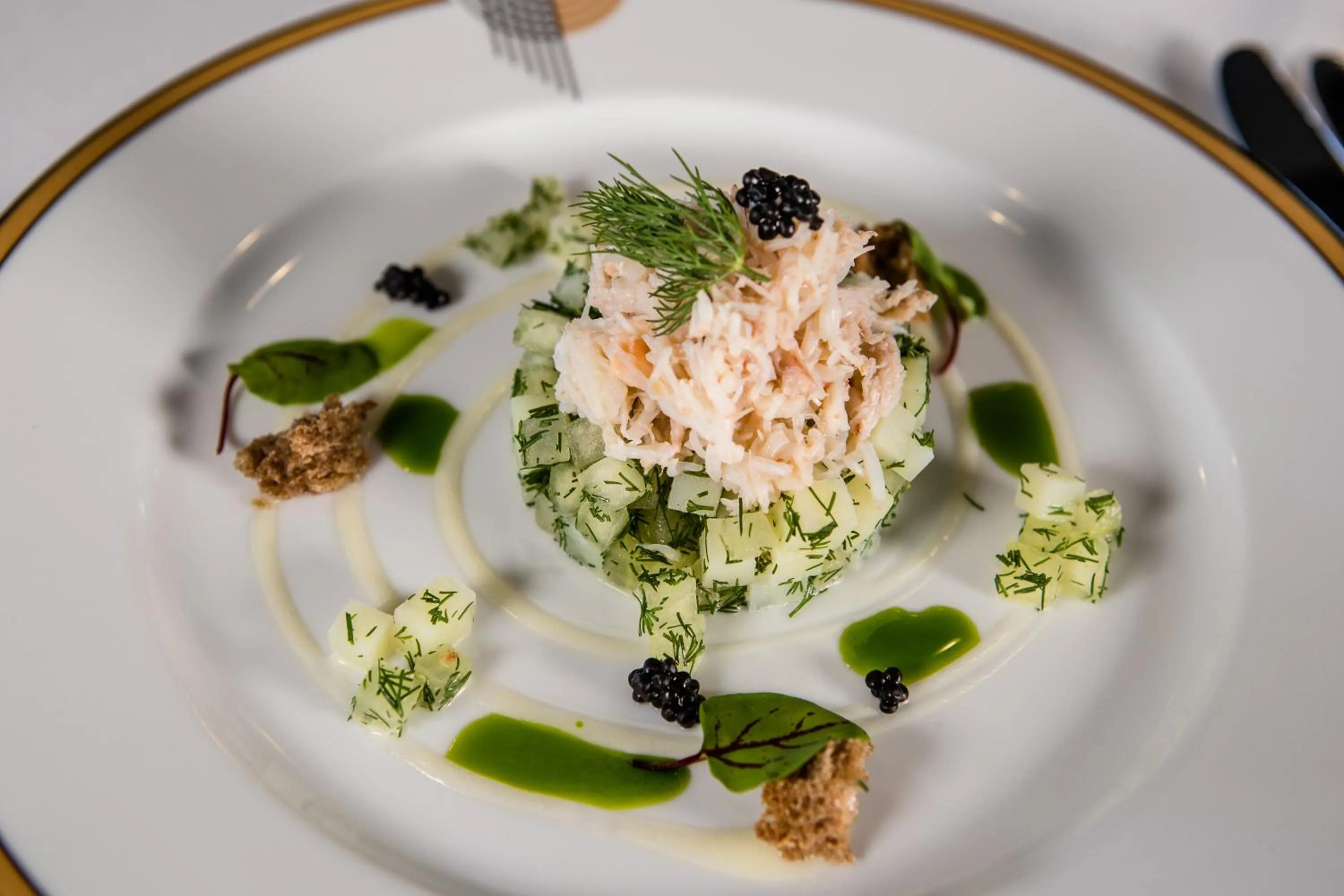 Restaurant/places to eat in Burgh Island Hotel