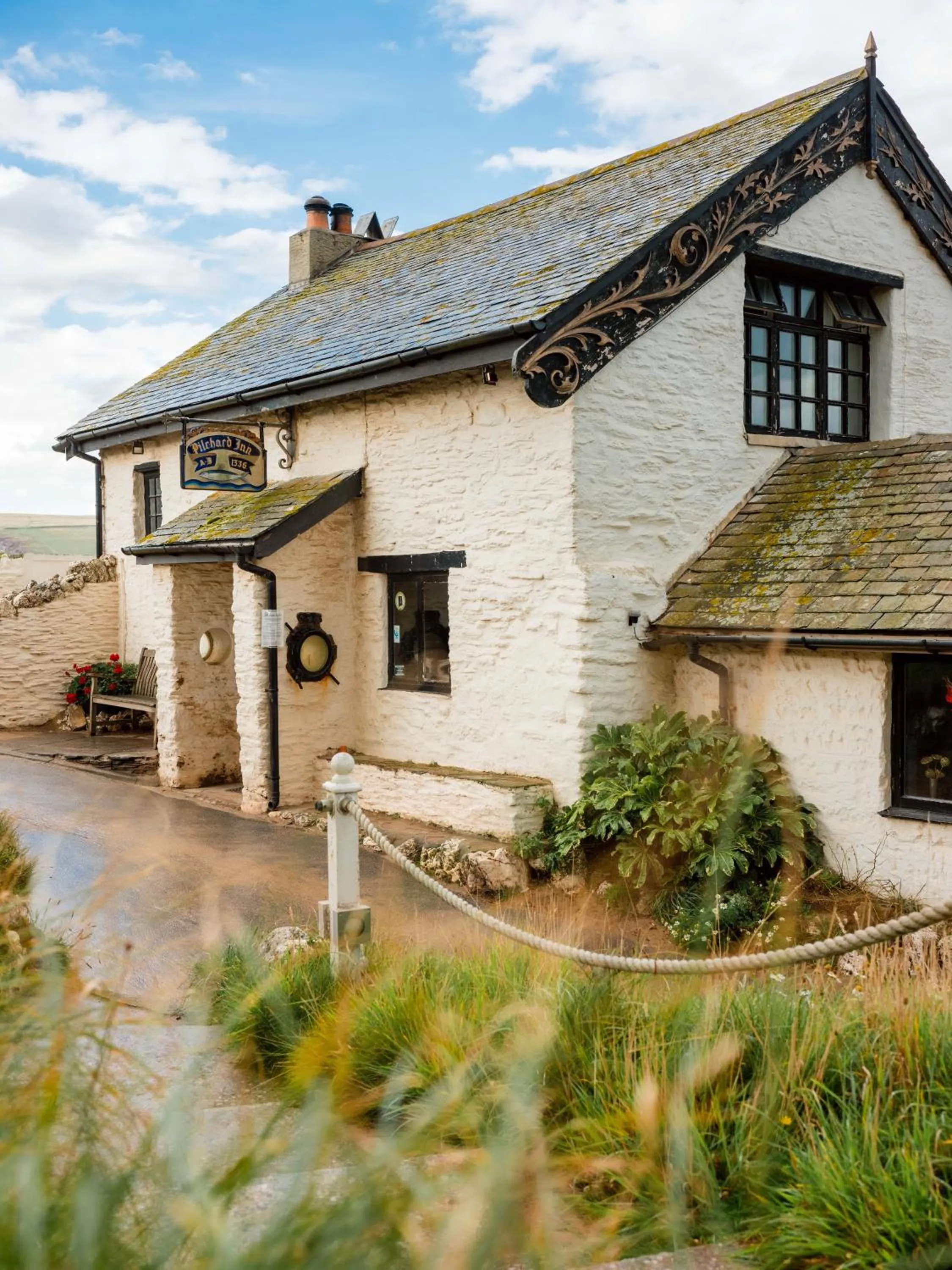 Property building in Burgh Island Hotel