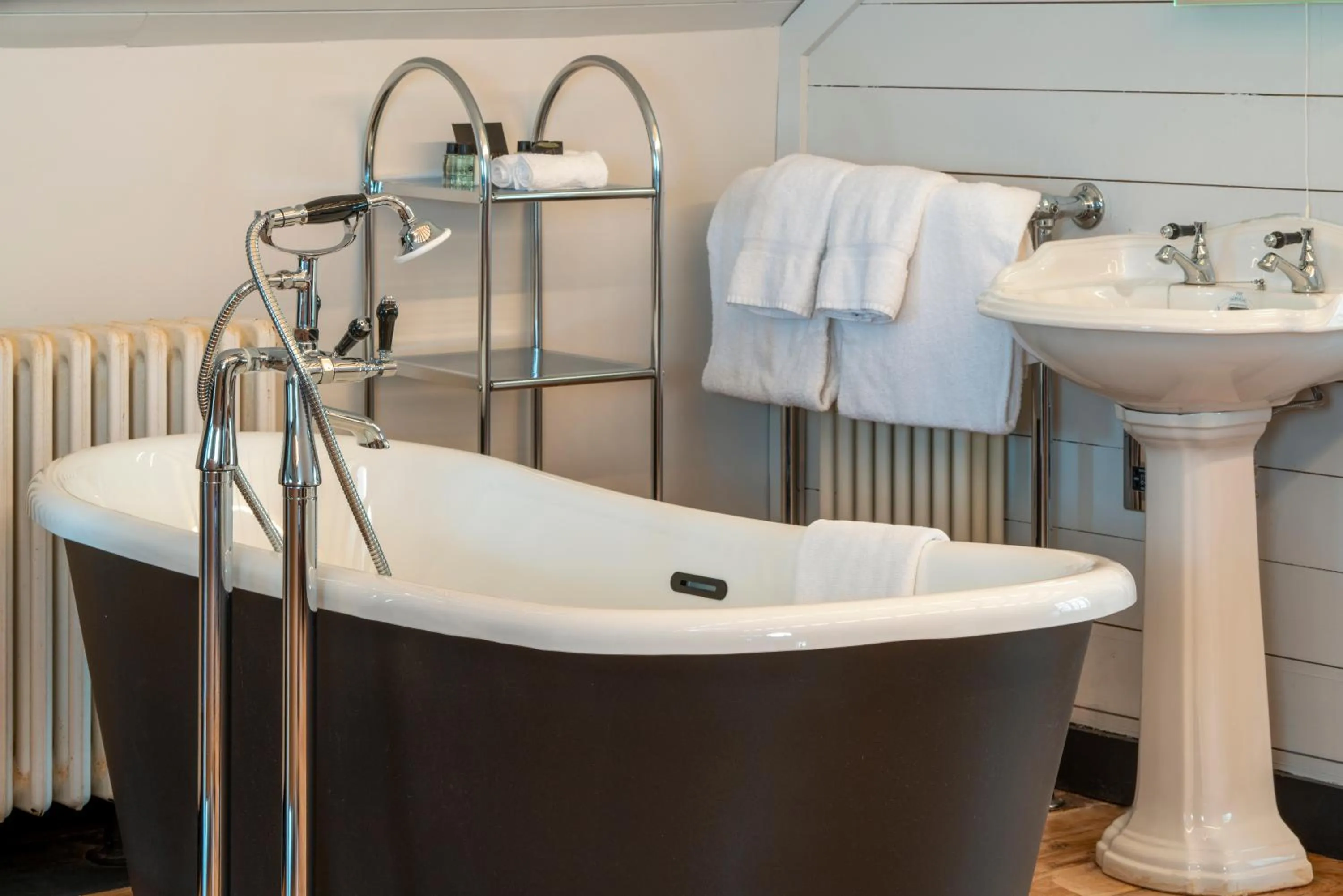 Bathroom in Burgh Island Hotel