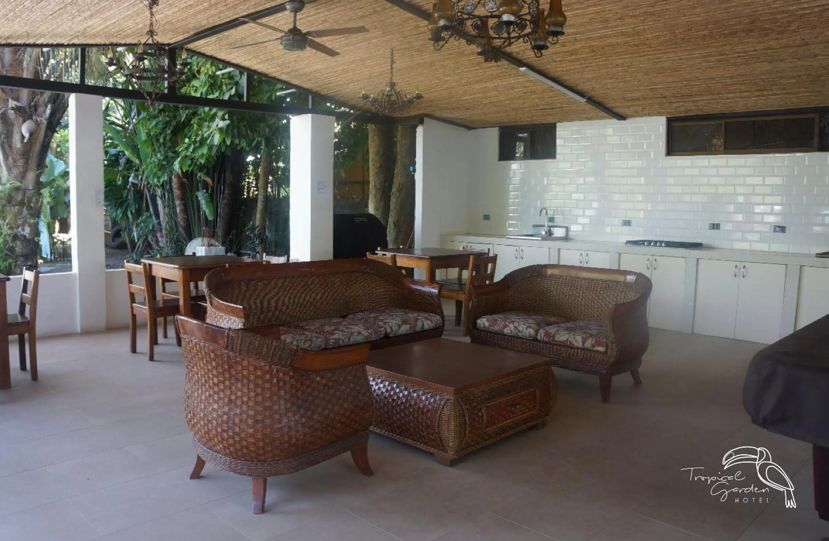 Seating area in Tropical Garden Hotel
