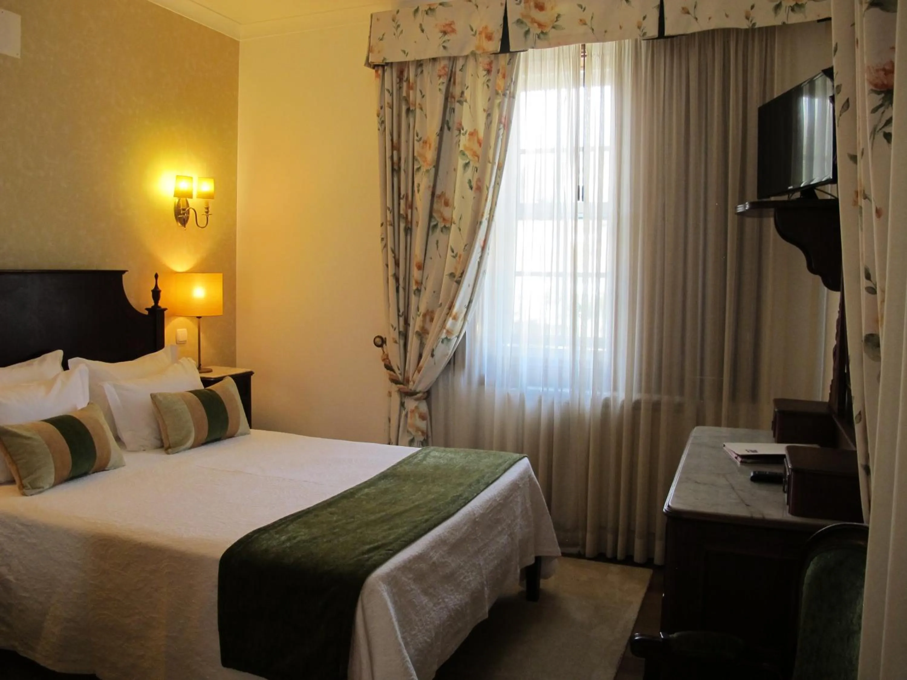 Bed in Hotel Rural Villa do Banho