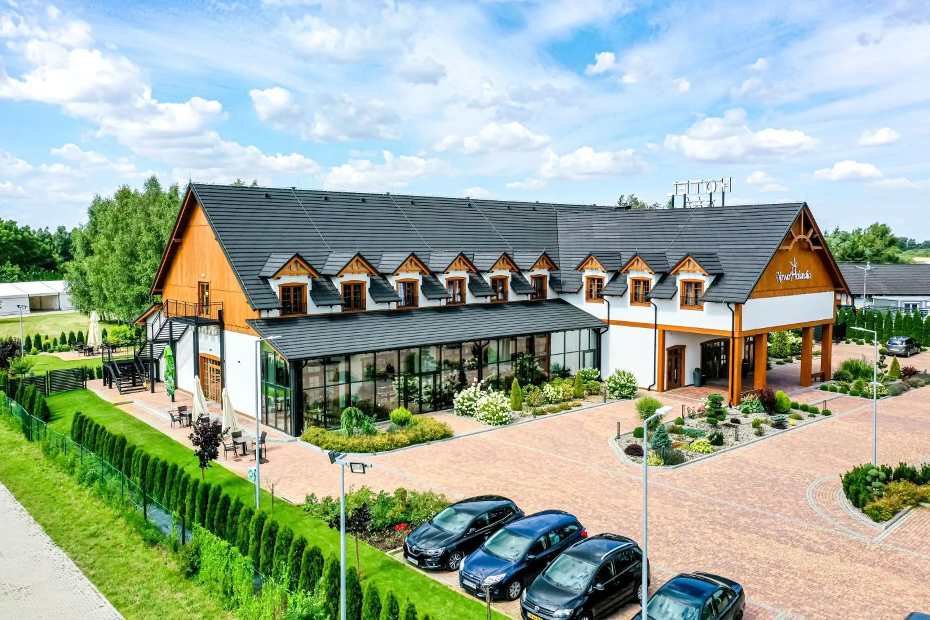Property building in Hotel Nowa Holandia