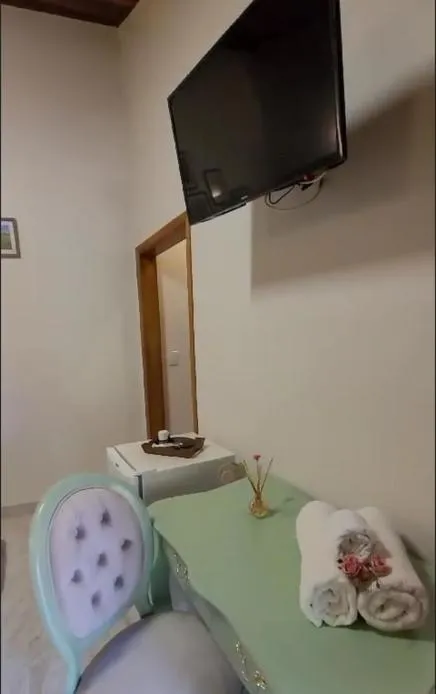 TV and multimedia in Hotel Pousada Chalé das Flores