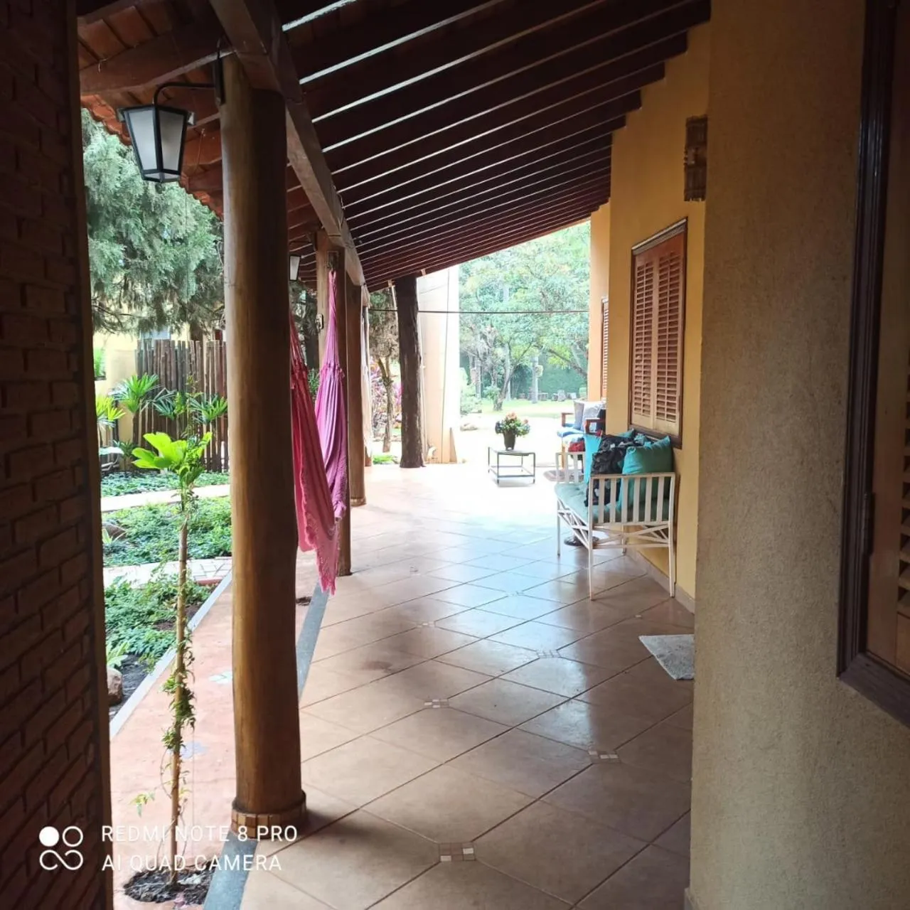 Balcony/Terrace in Hotel Pousada Chalé das Flores