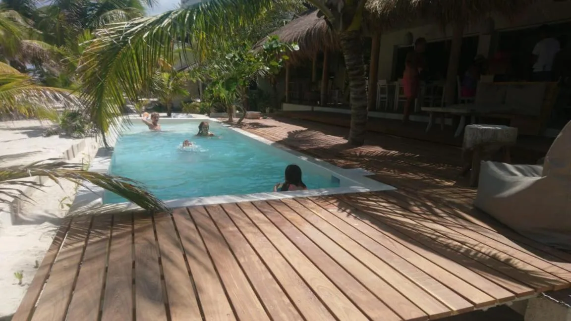 Swimming pool in Almaplena Boutique Hotel