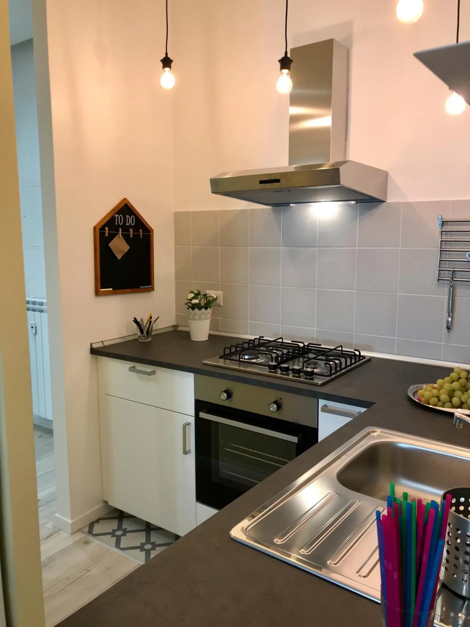 Kitchen or kitchenette in AzzurRomare Flat apartment