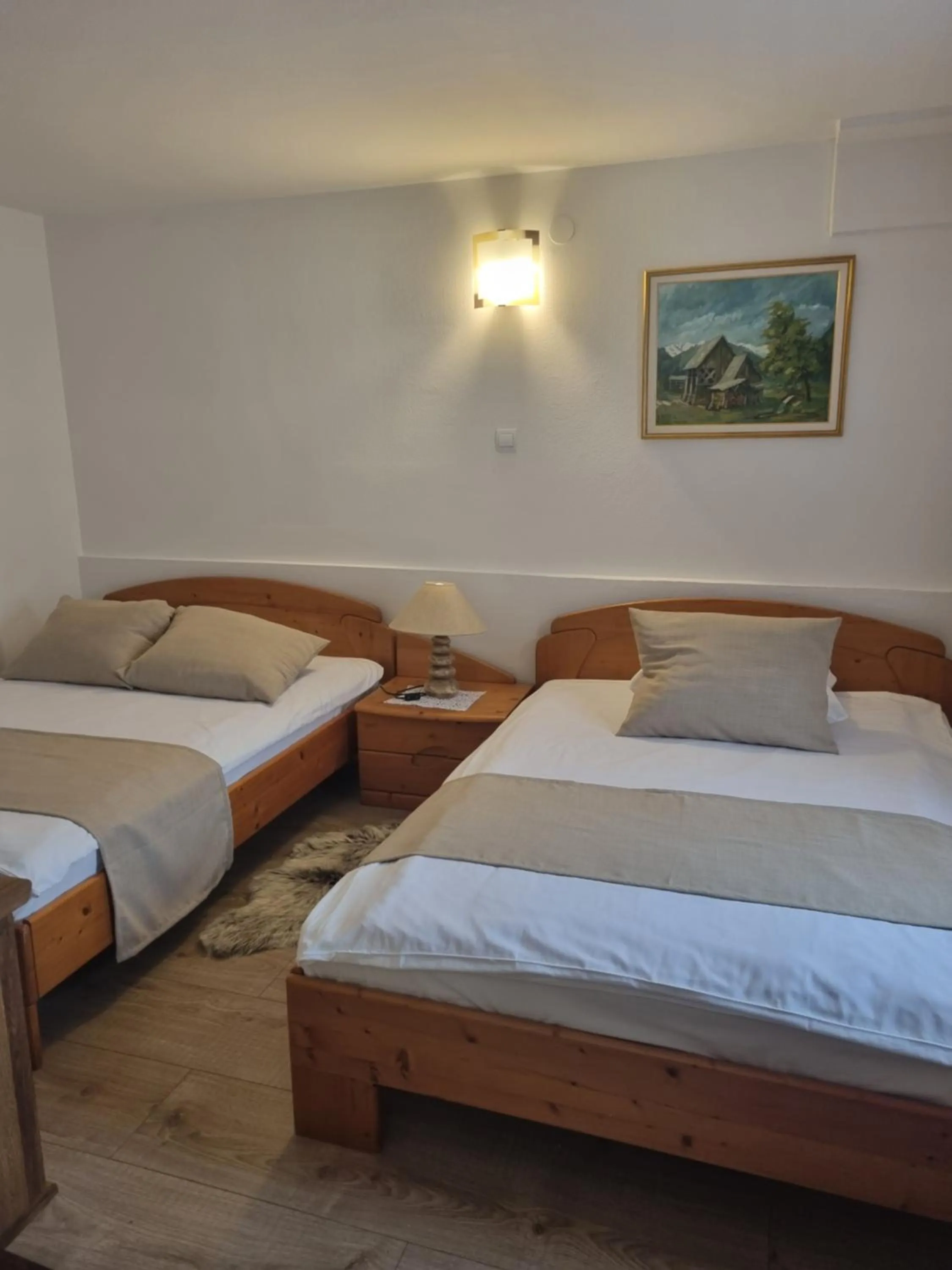 Bedroom, Bed in Art Hotel Kristal