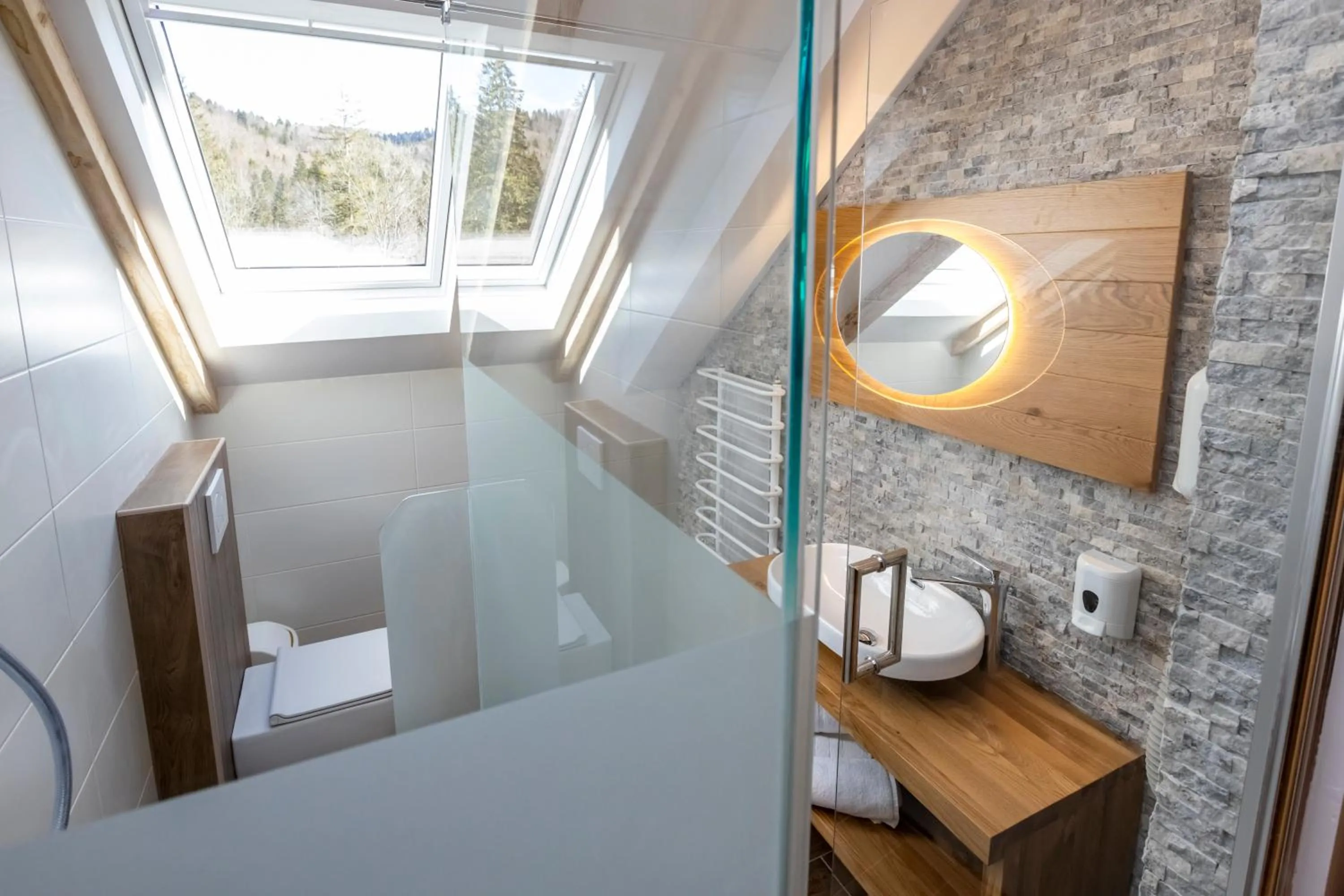 Bathroom in Art Hotel Kristal