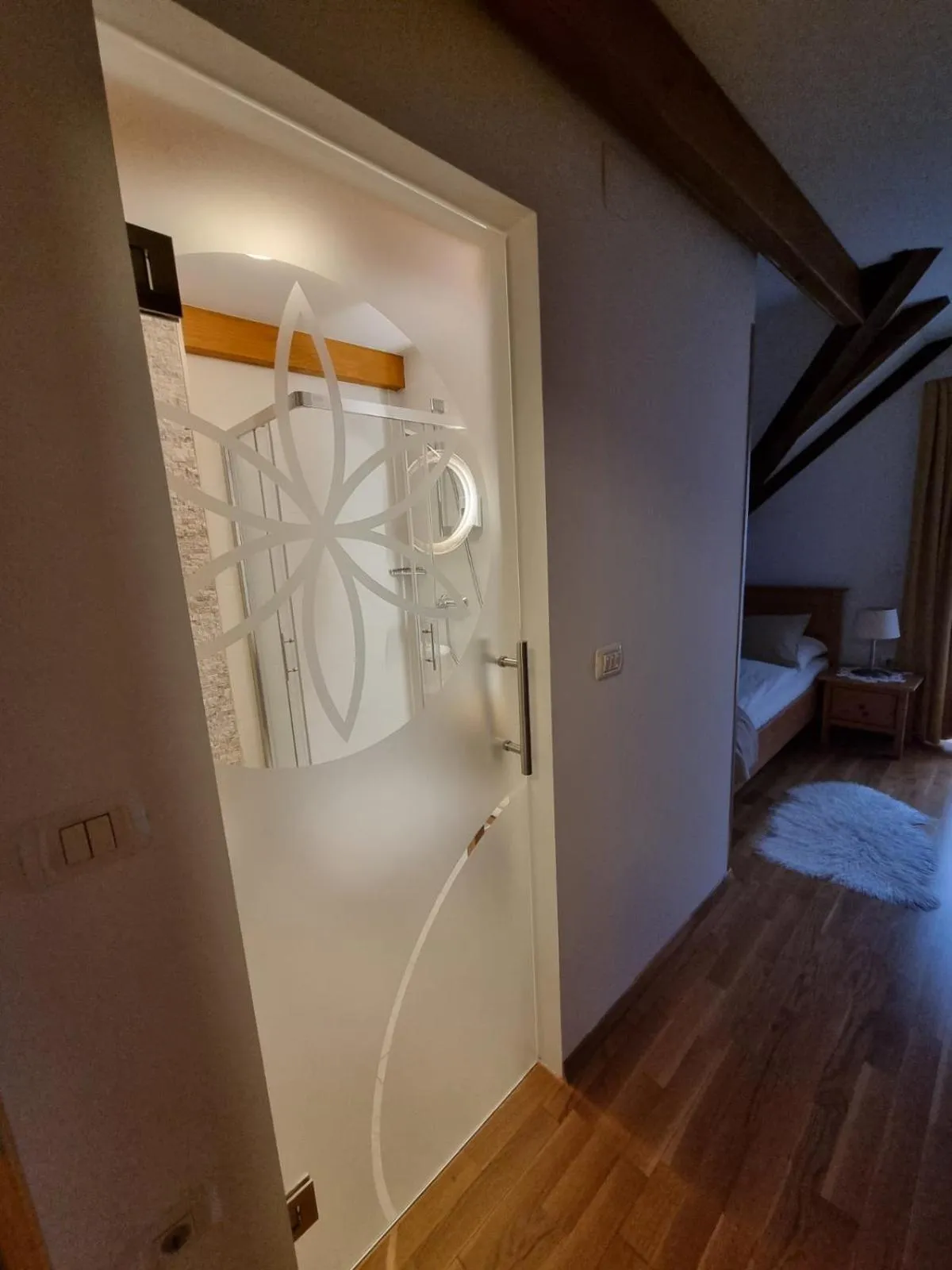 Bathroom in Art Hotel Kristal