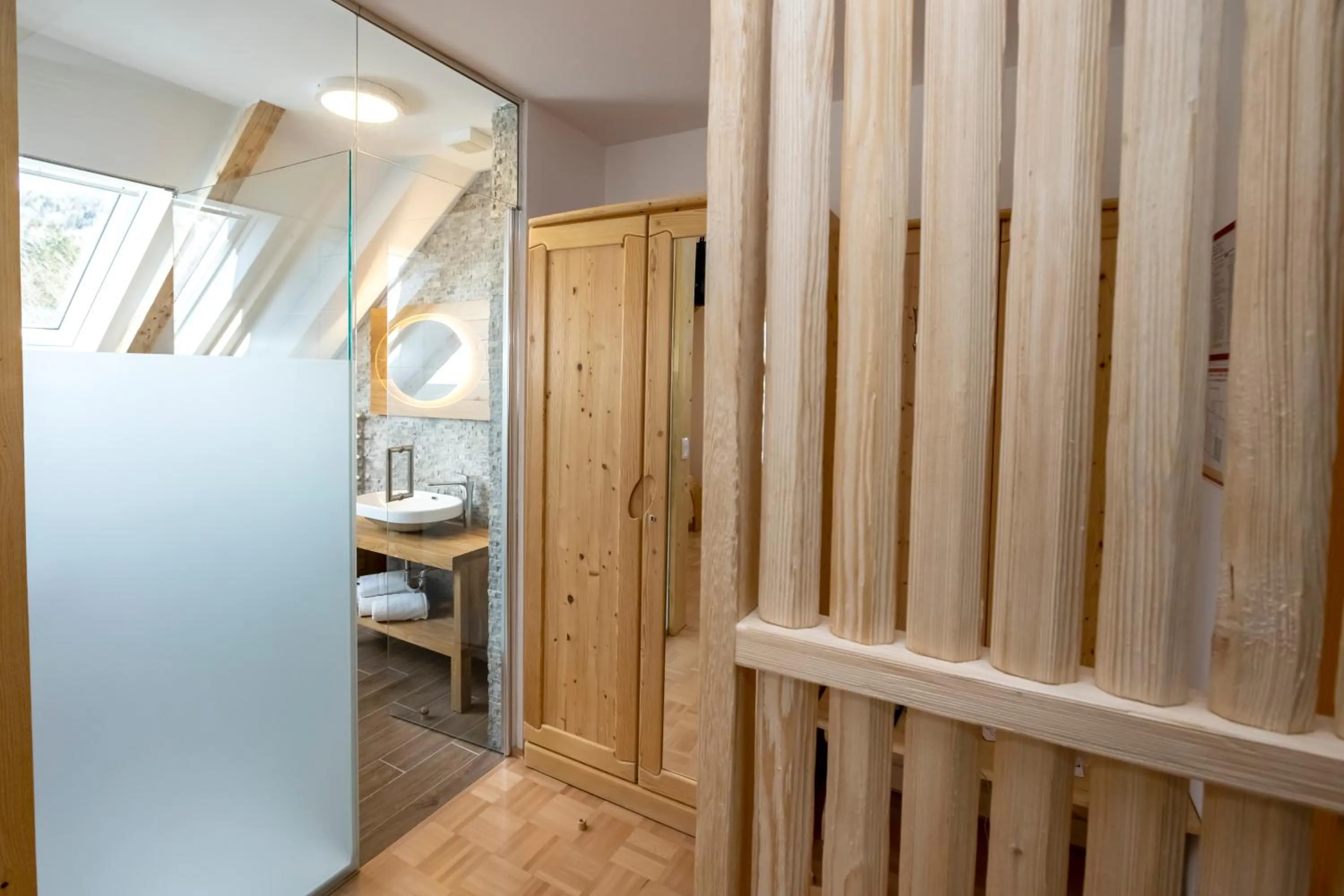 Steam room in Art Hotel Kristal