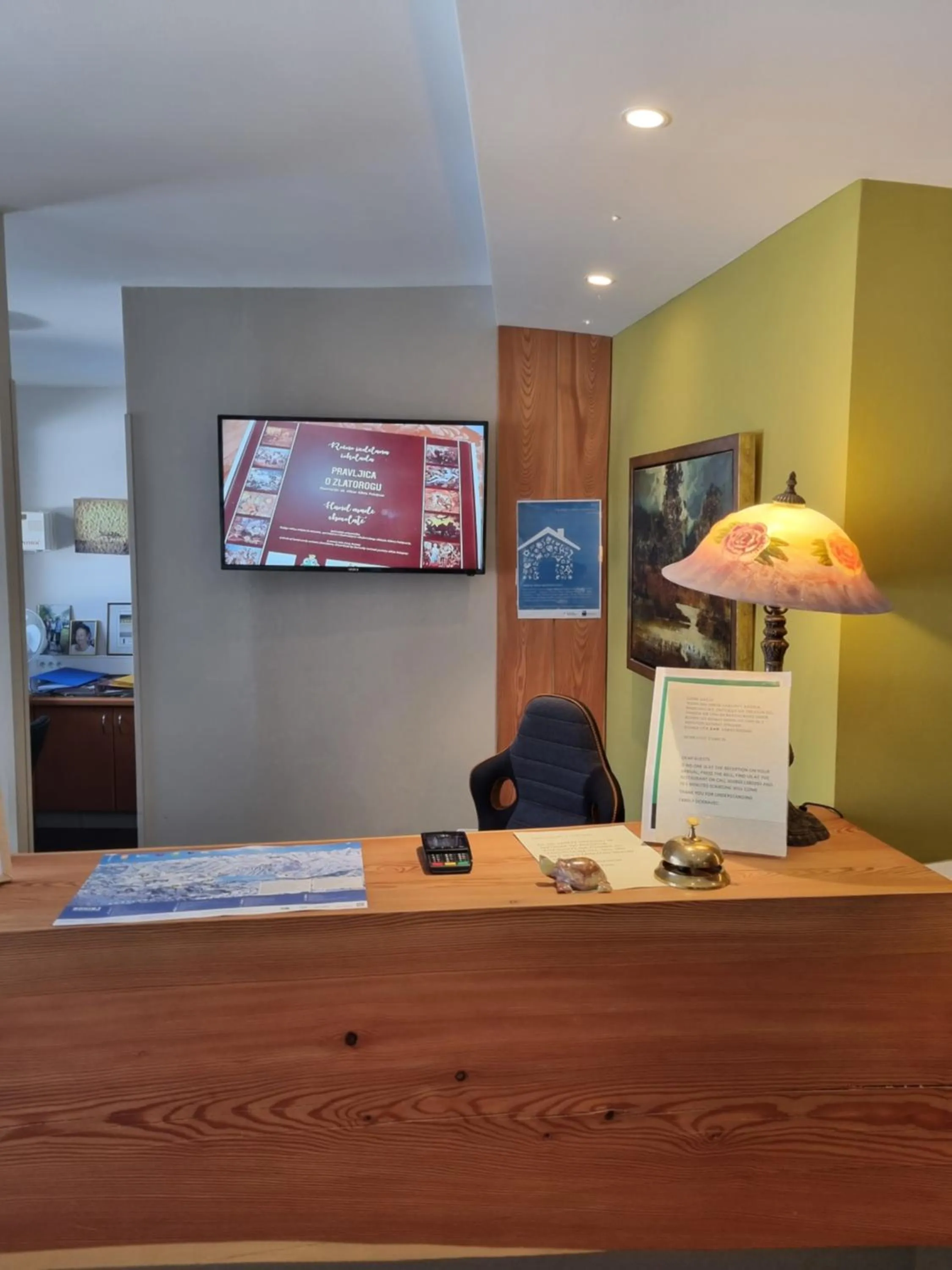 Lobby or reception in Art Hotel Kristal