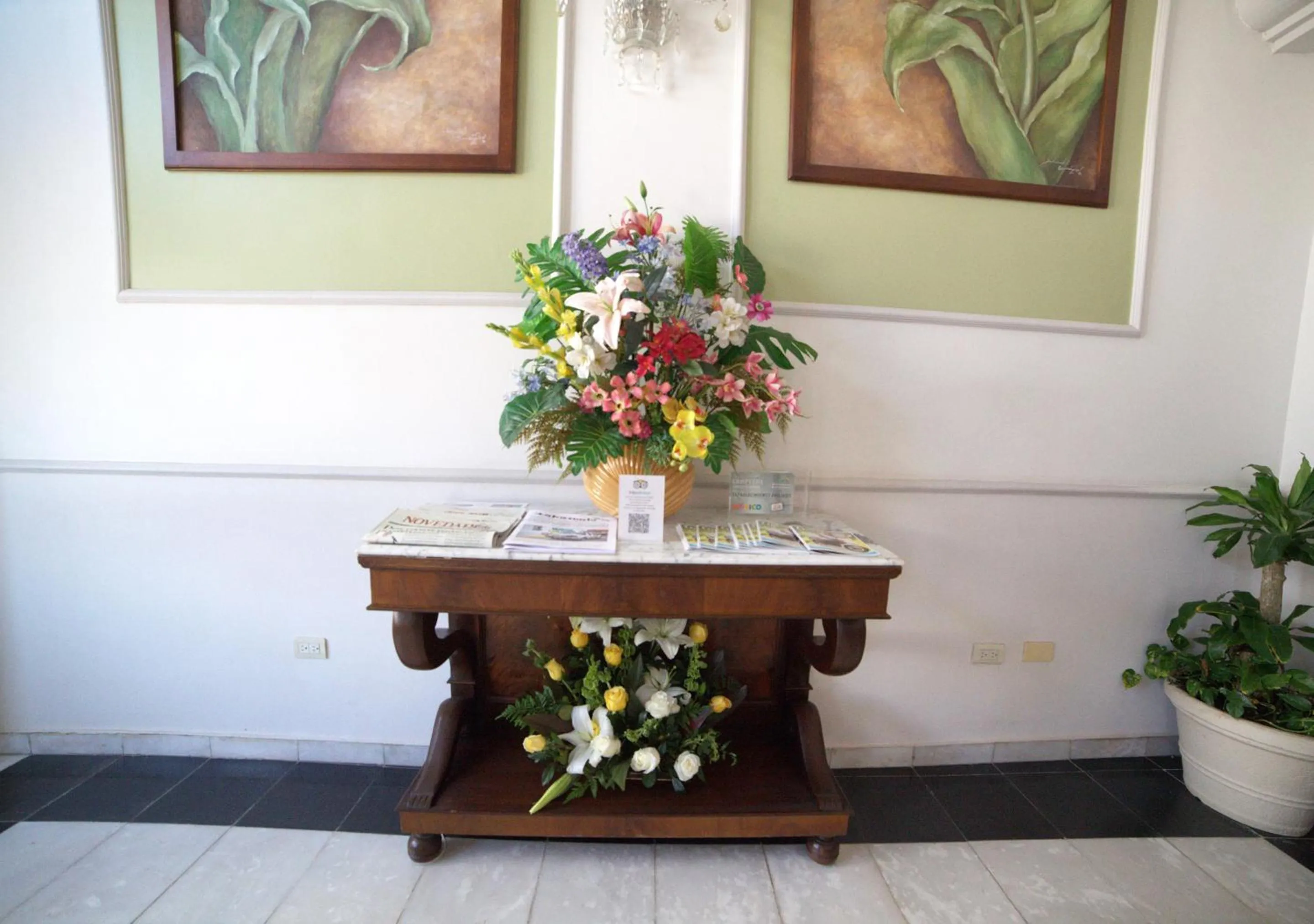 Lobby or reception in Hotel Francis Drake