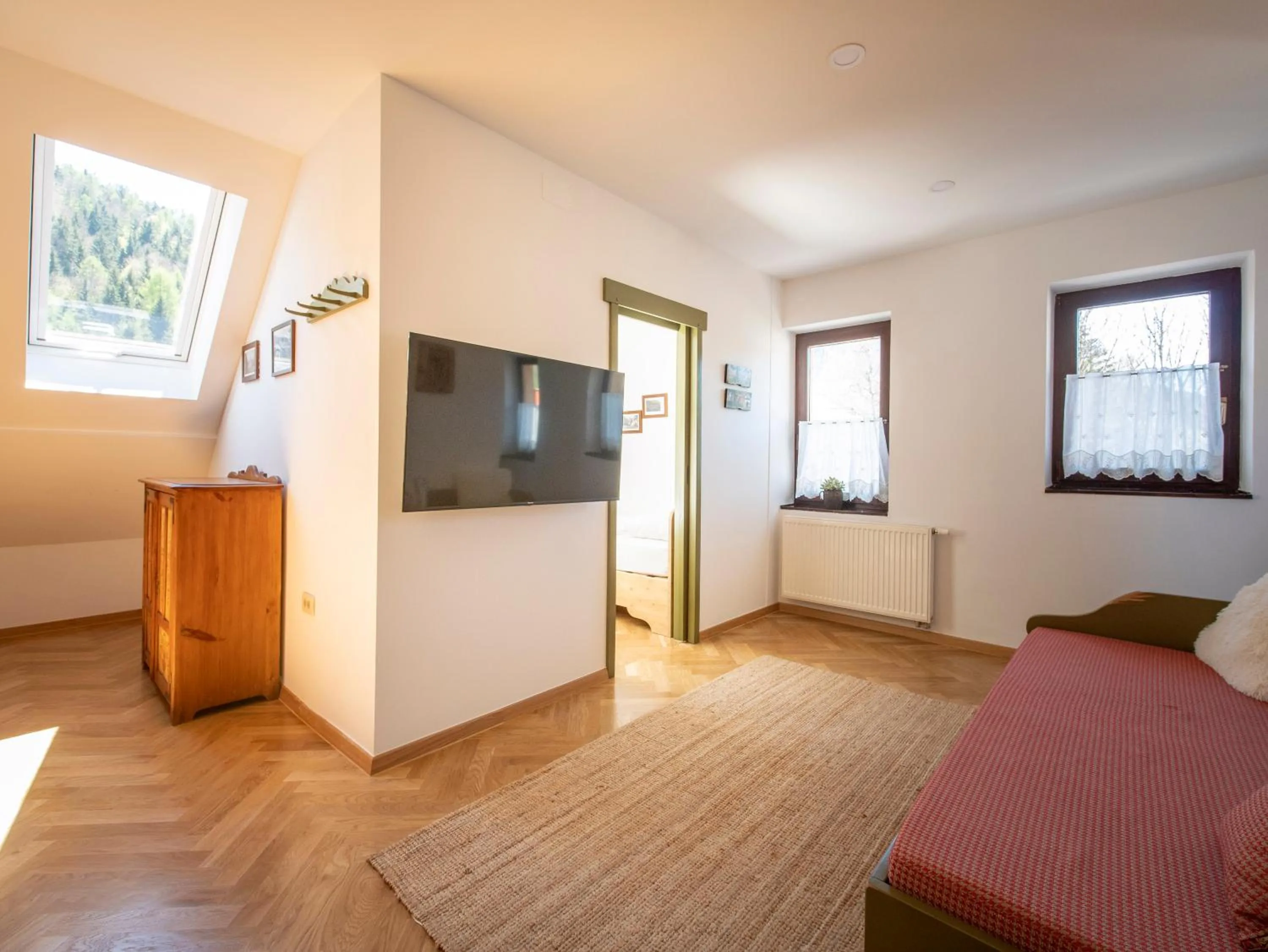 Living room in Berghi Hotel and Apartments