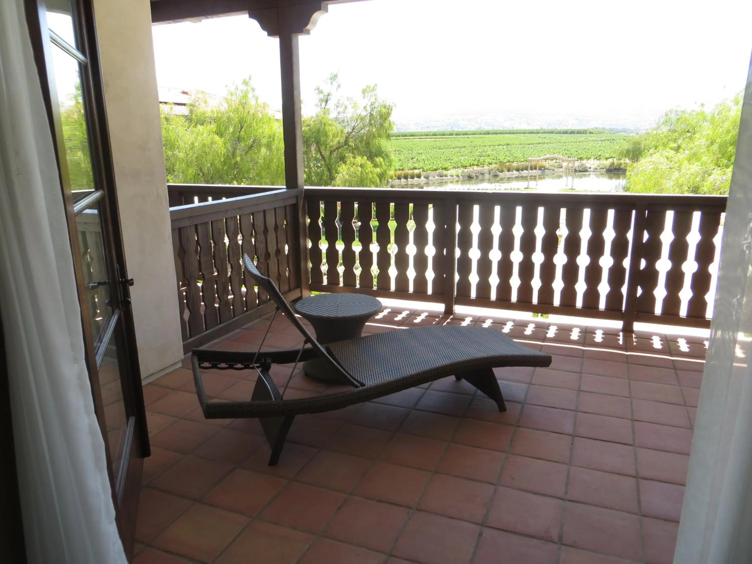 Balcony/Terrace in Ponte Vineyard Inn