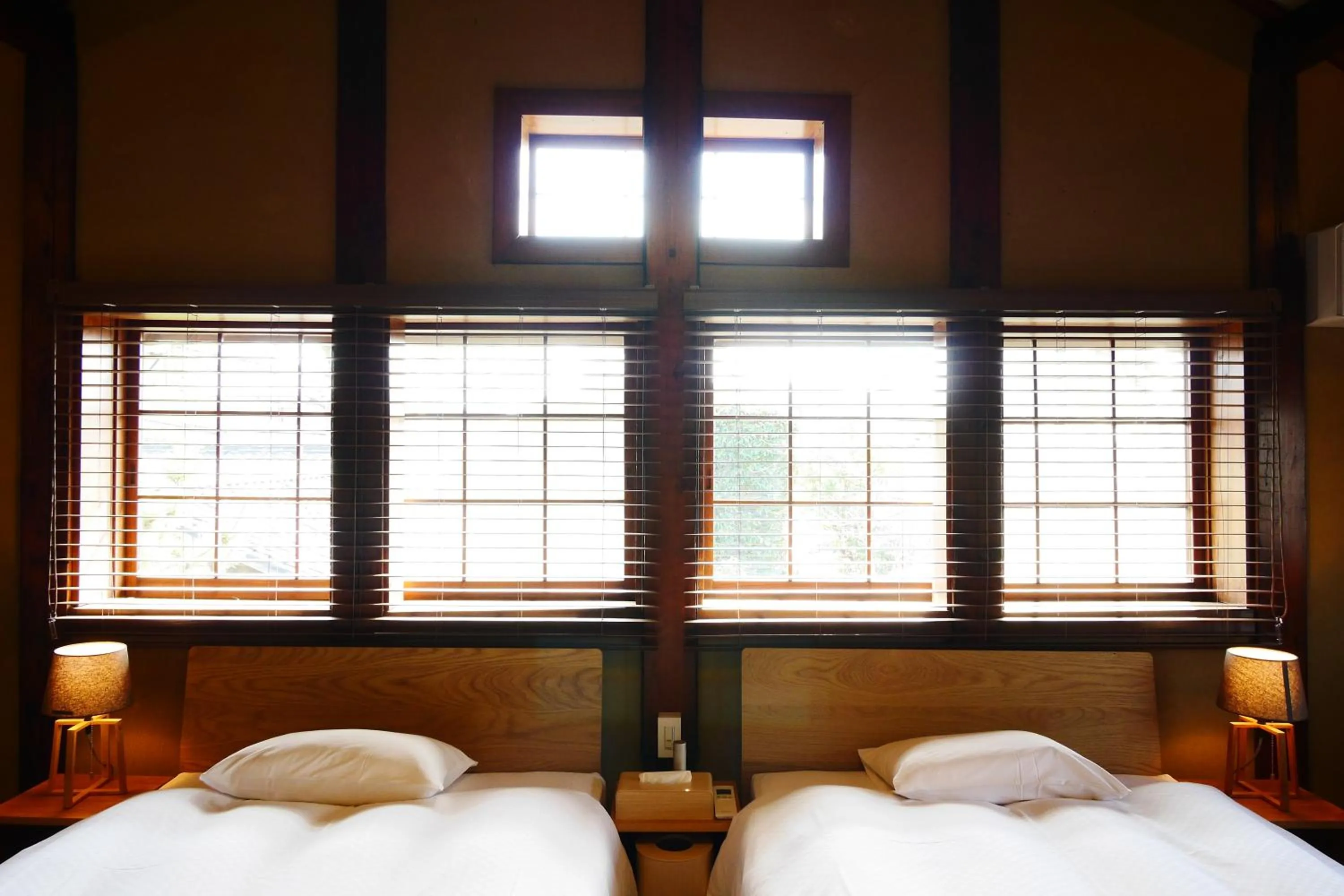 Bed in NIPPONIA HOTEL NARA NARAMACHI