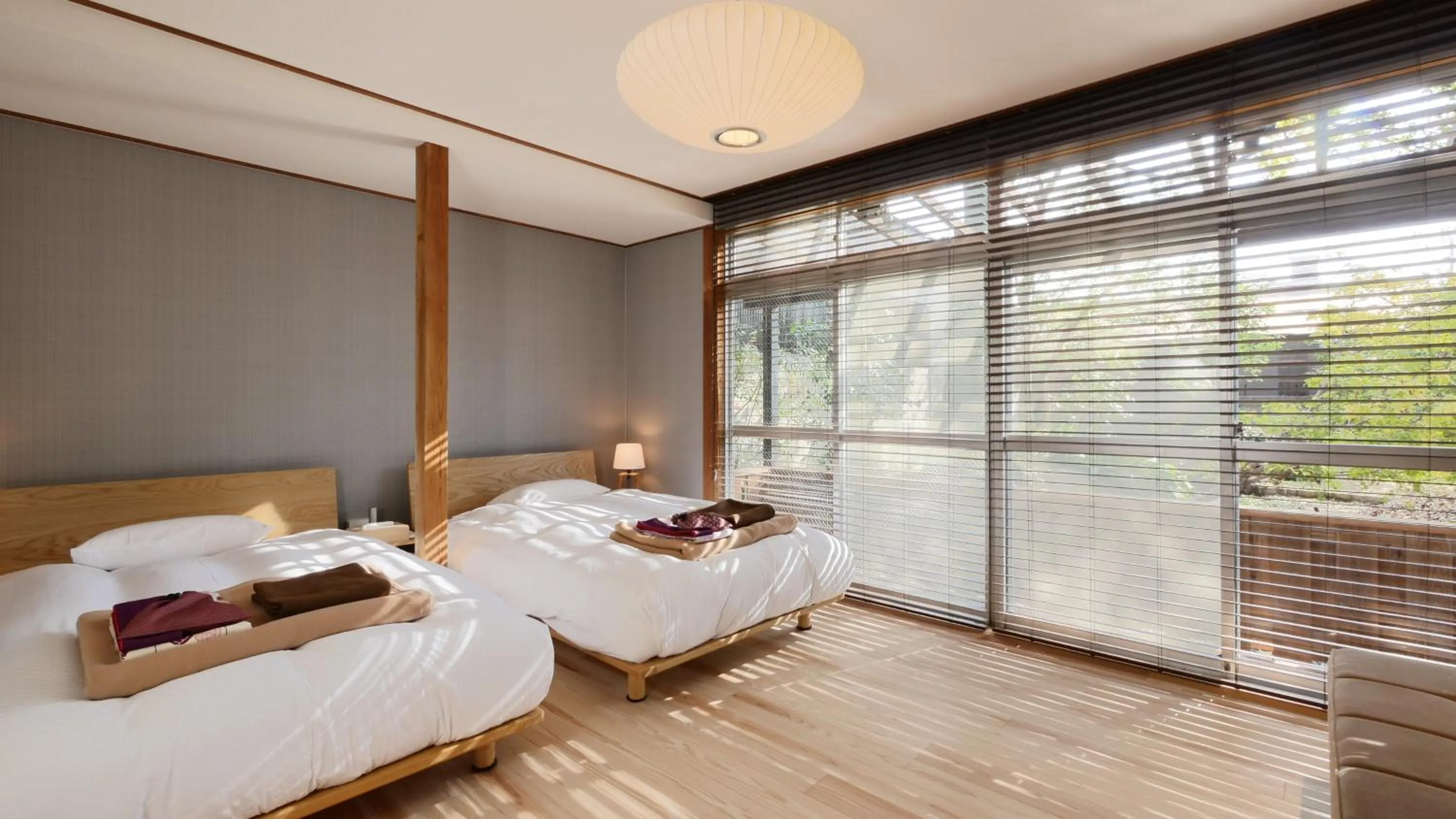 Photo of the whole room, Bed in NIPPONIA HOTEL NARA NARAMACHI