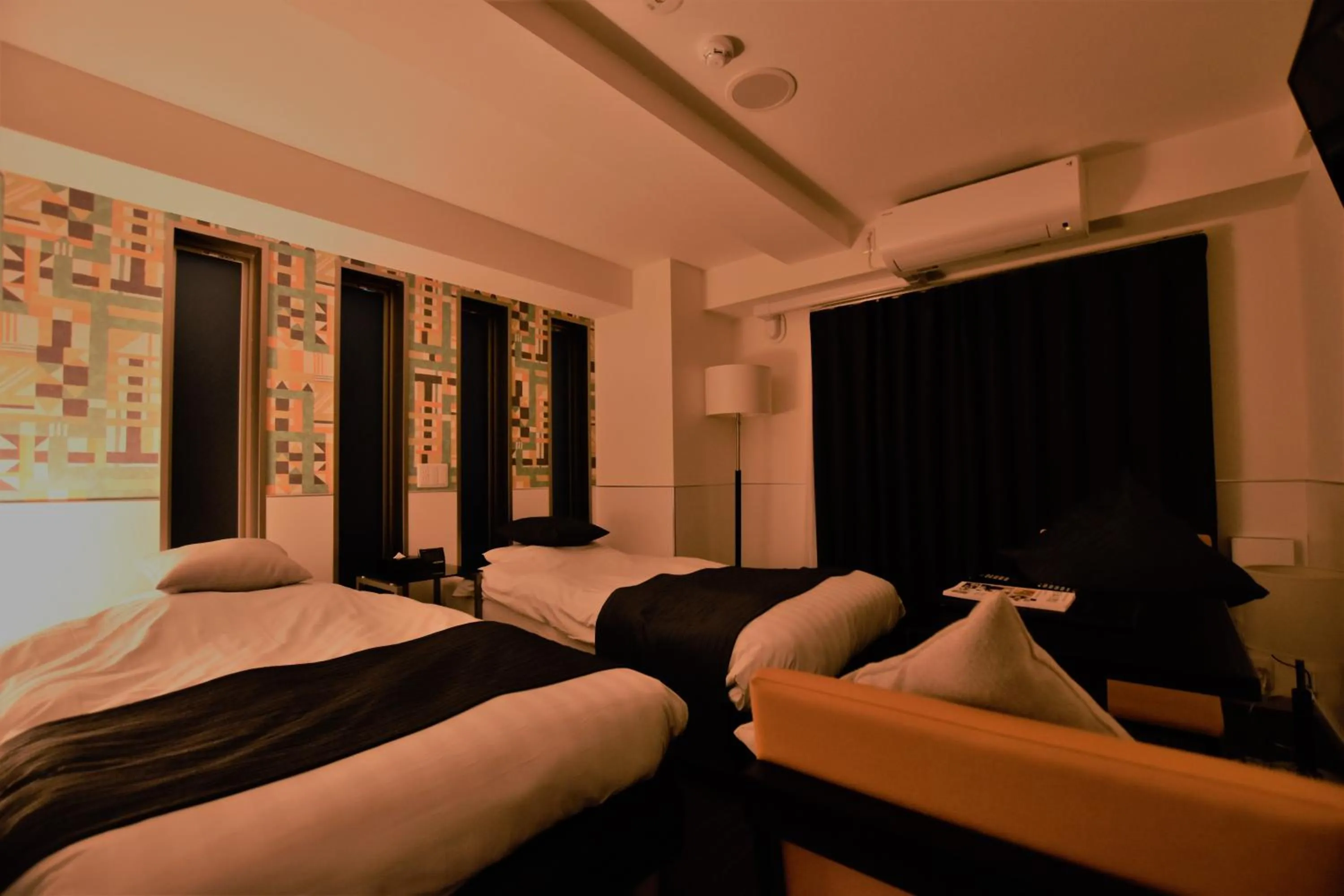 Living room, Bed in Residence Condominium KALAHAAI