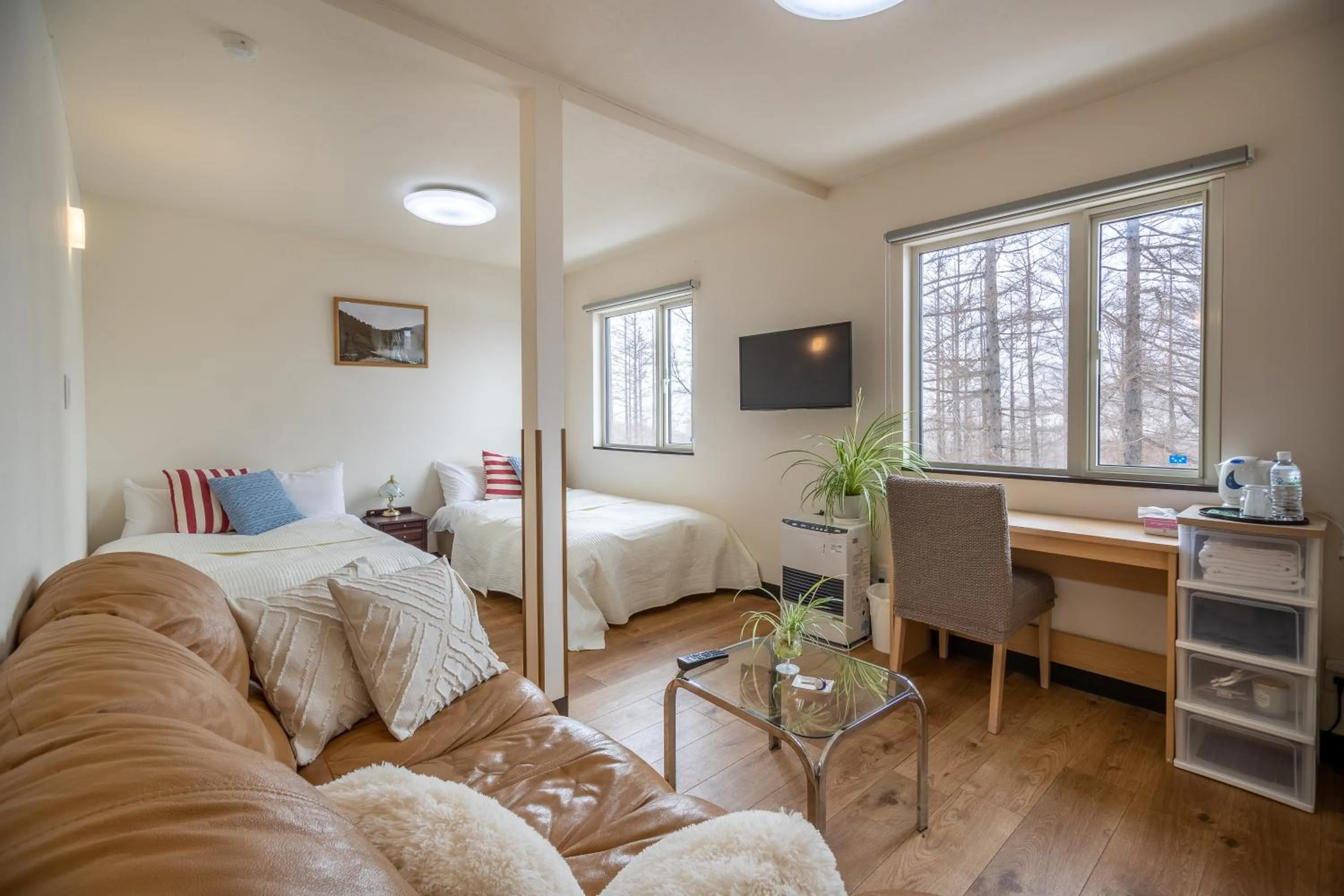 Photo of the whole room in Lodge Romulus