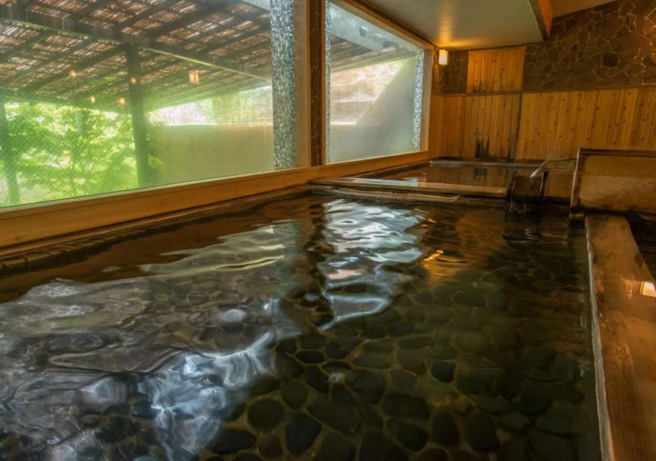 Hot Spring Bath in Kinugawa Park Hotels