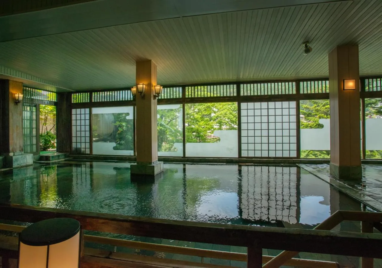 Hot Spring Bath in Kinugawa Park Hotels