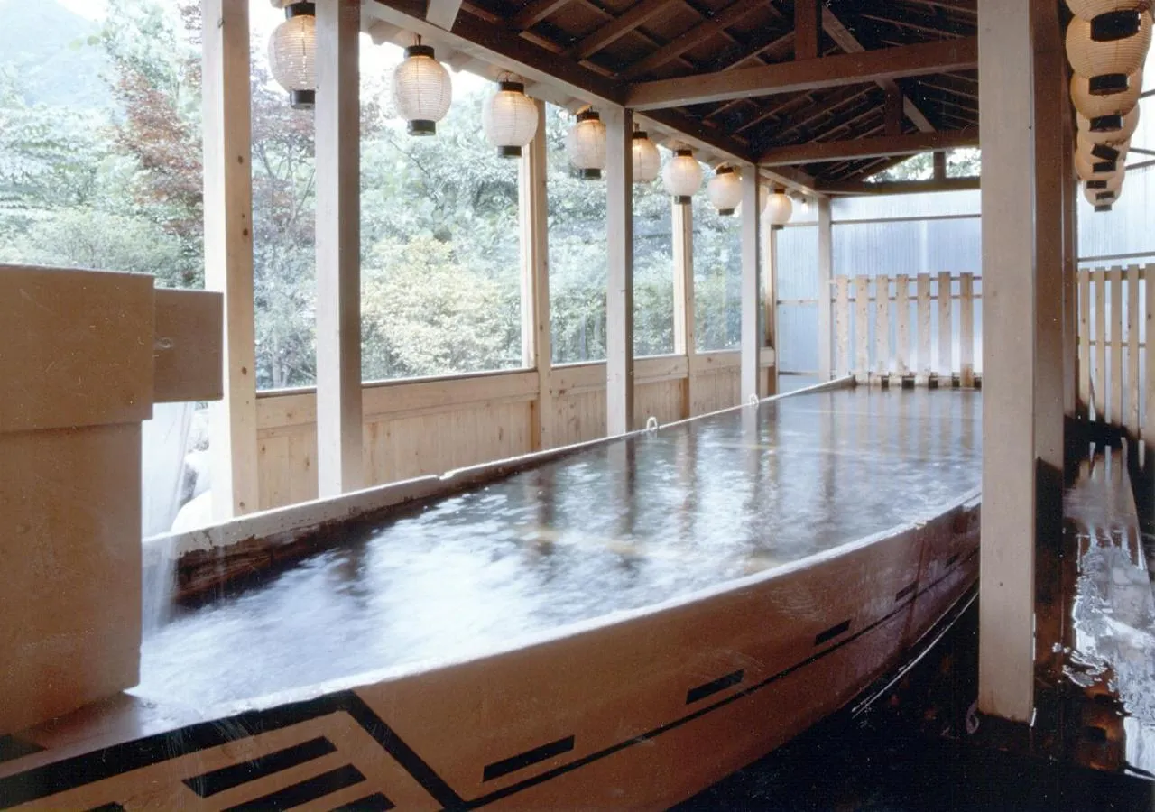 Hot Spring Bath in Kinugawa Park Hotels
