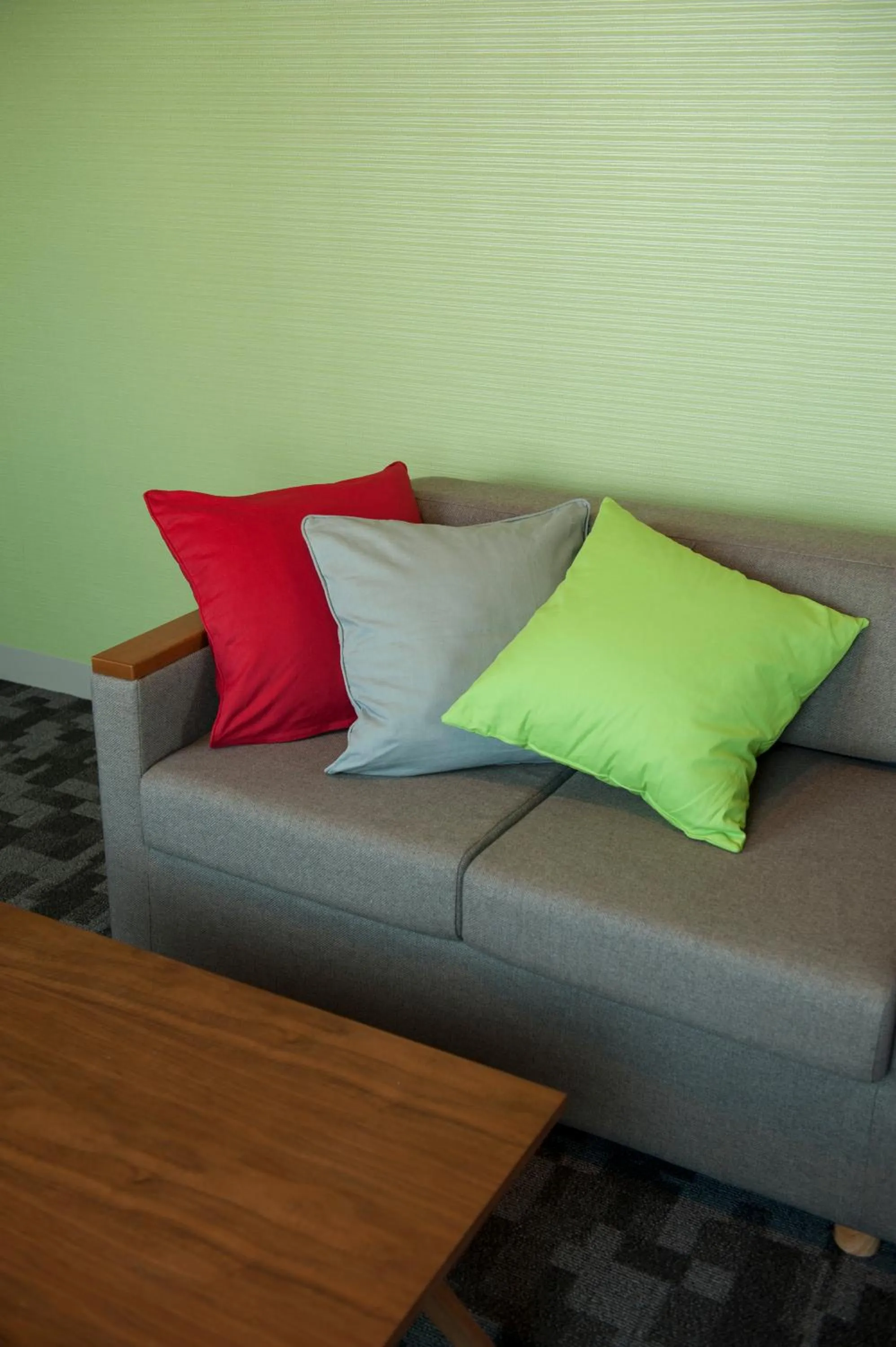 Seating area in Agora Place Tokyo Asakusa