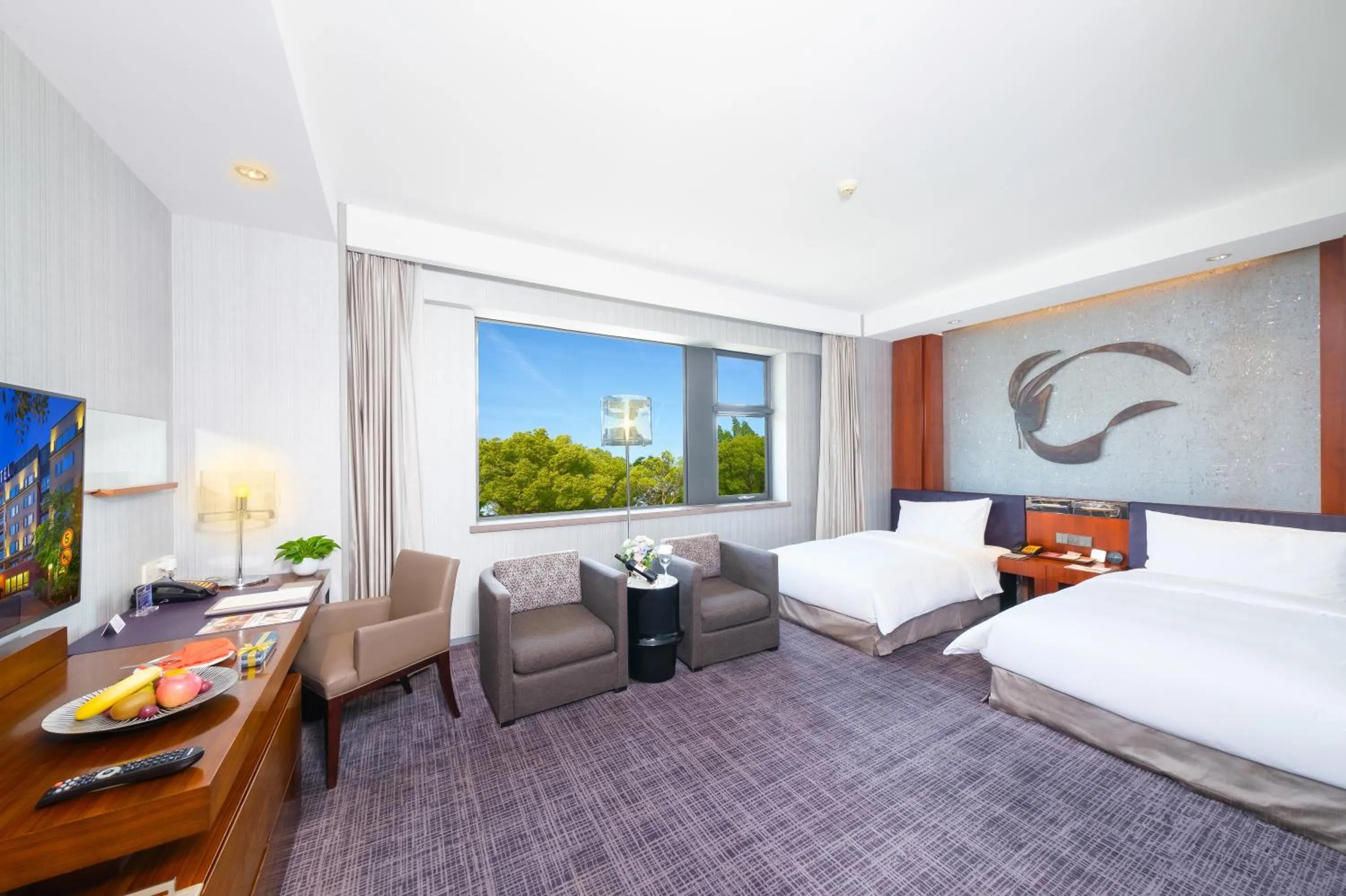 Bed in Shanghai Zhangjiang Parkyard Hotel