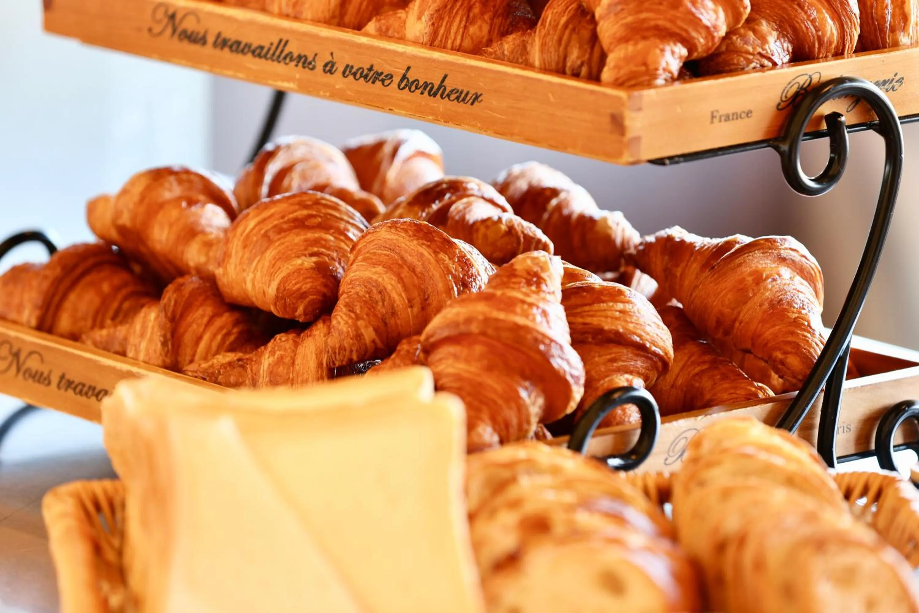 Buffet breakfast in Fuji Lake Hotel