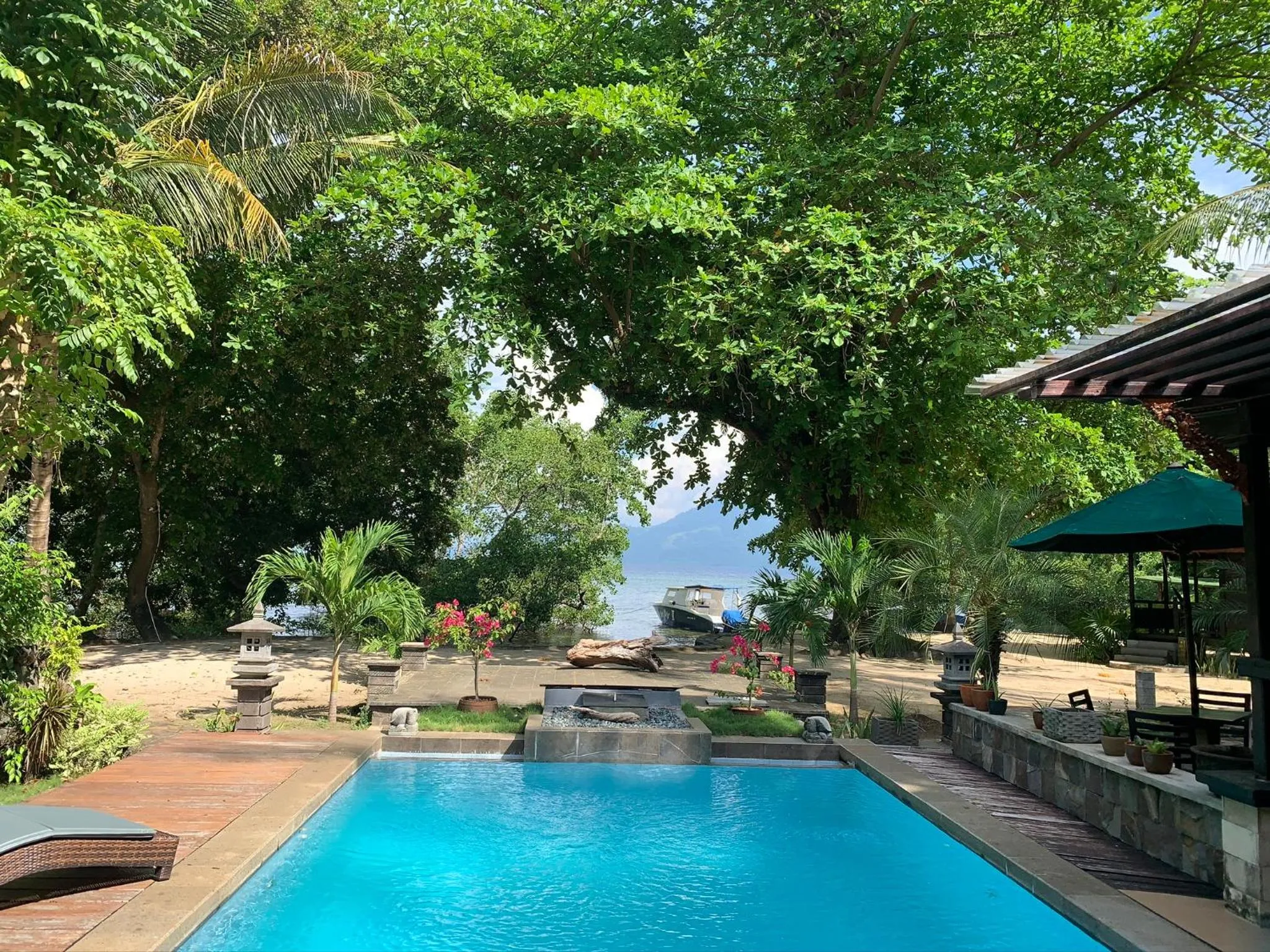 Swimming pool in The Village Bunaken