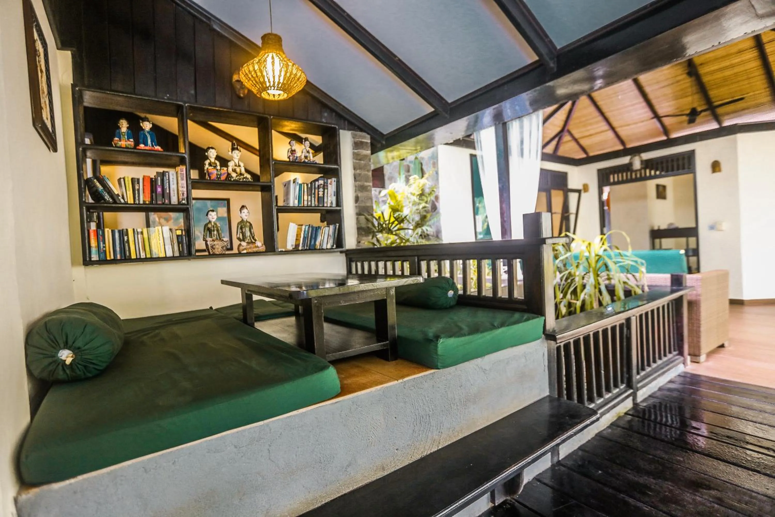Seating area in The Village Bunaken