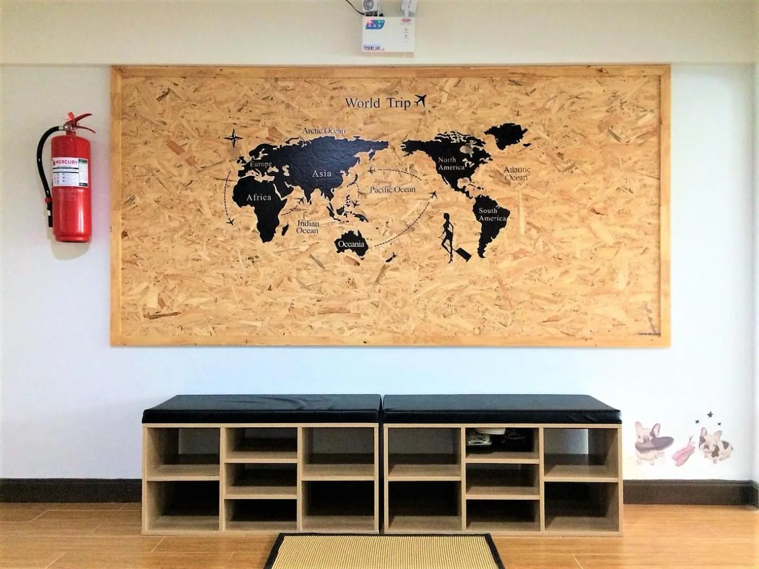 Seating area in Stay In Chiangrai