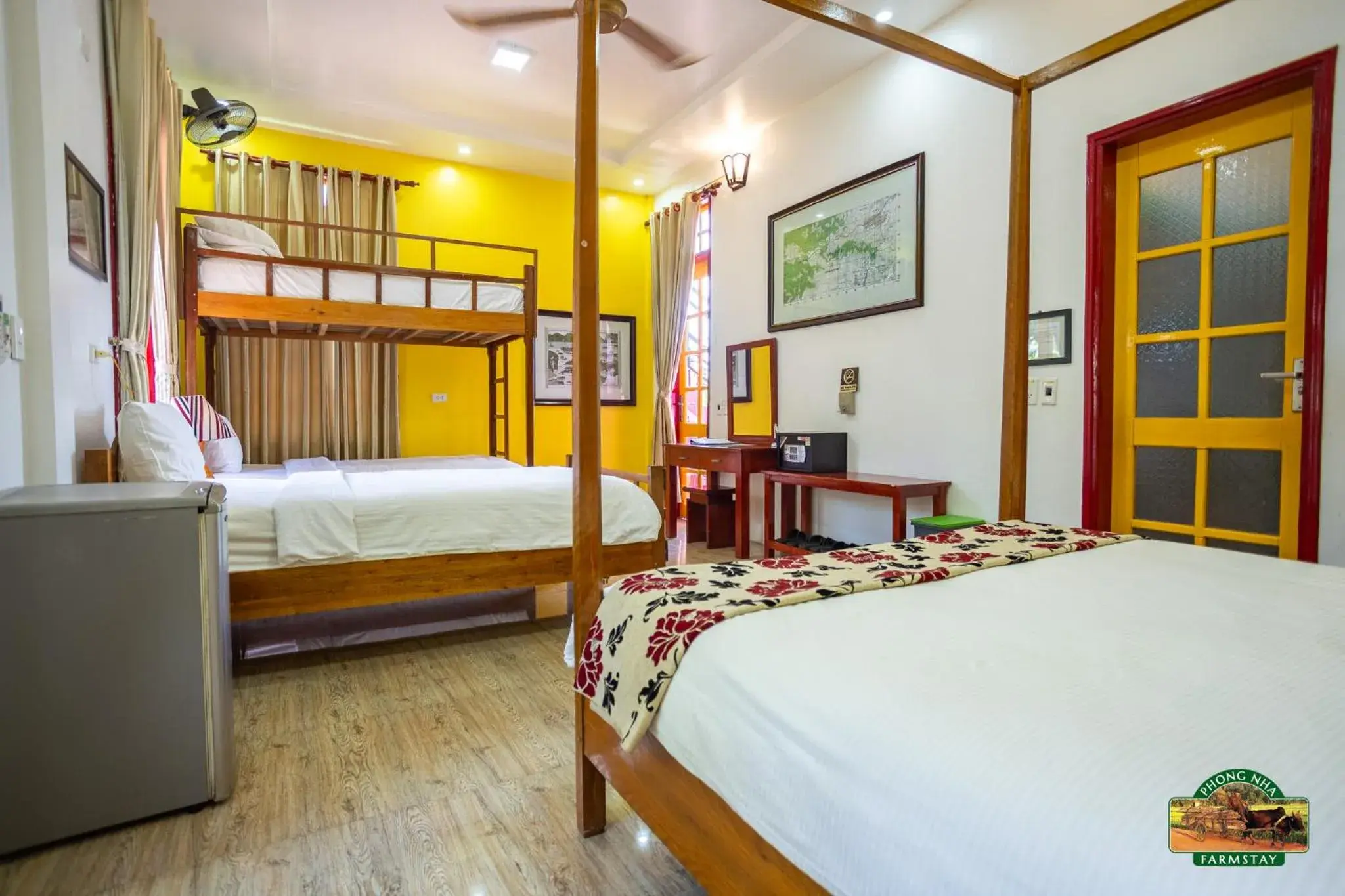 Deluxe Family Room - single occupancy in Phong Nha Farmstay Deluxe Family Room - single occupancy in Phong Nha Farmstay