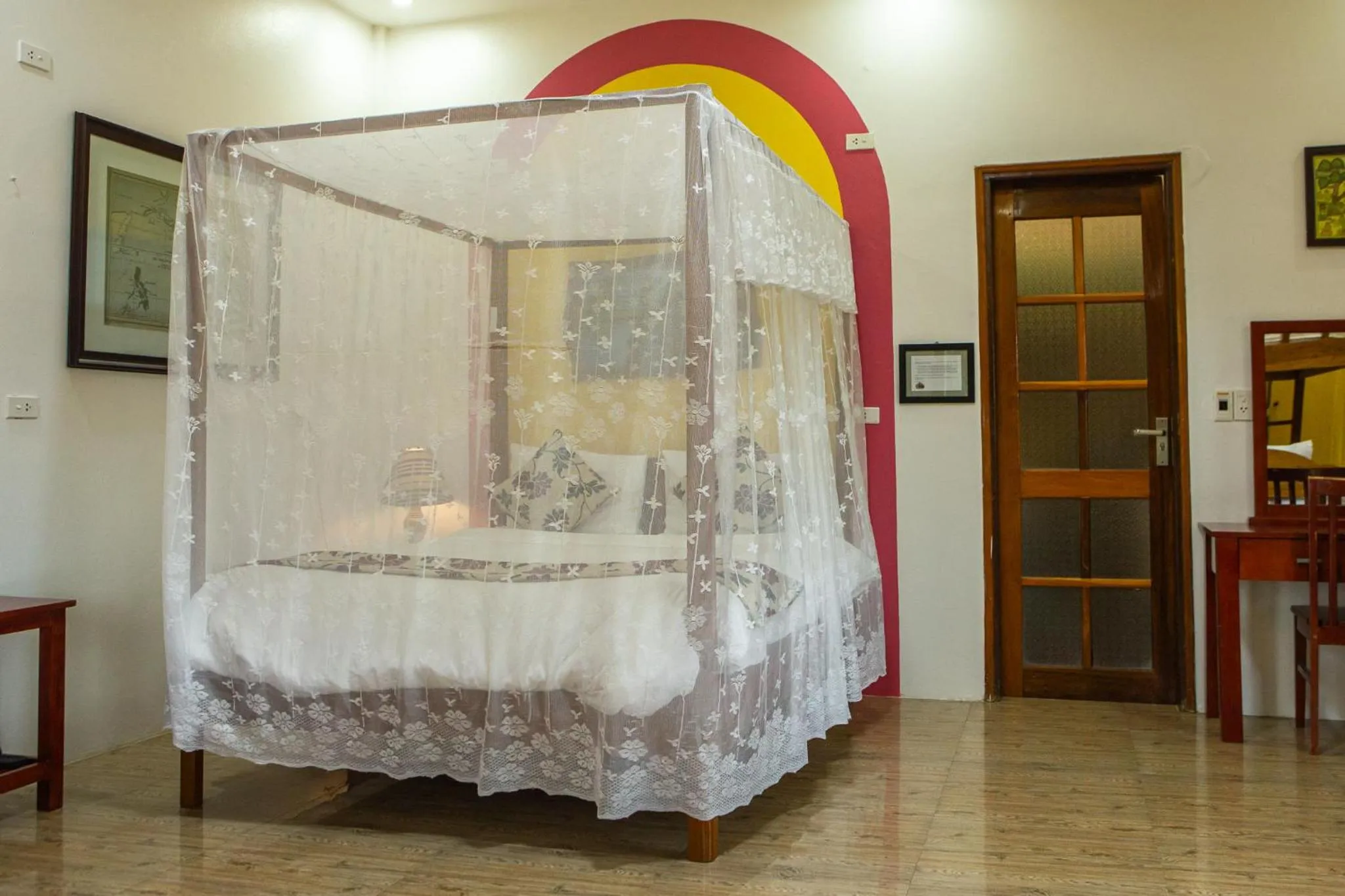 Bed in Phong Nha Farmstay