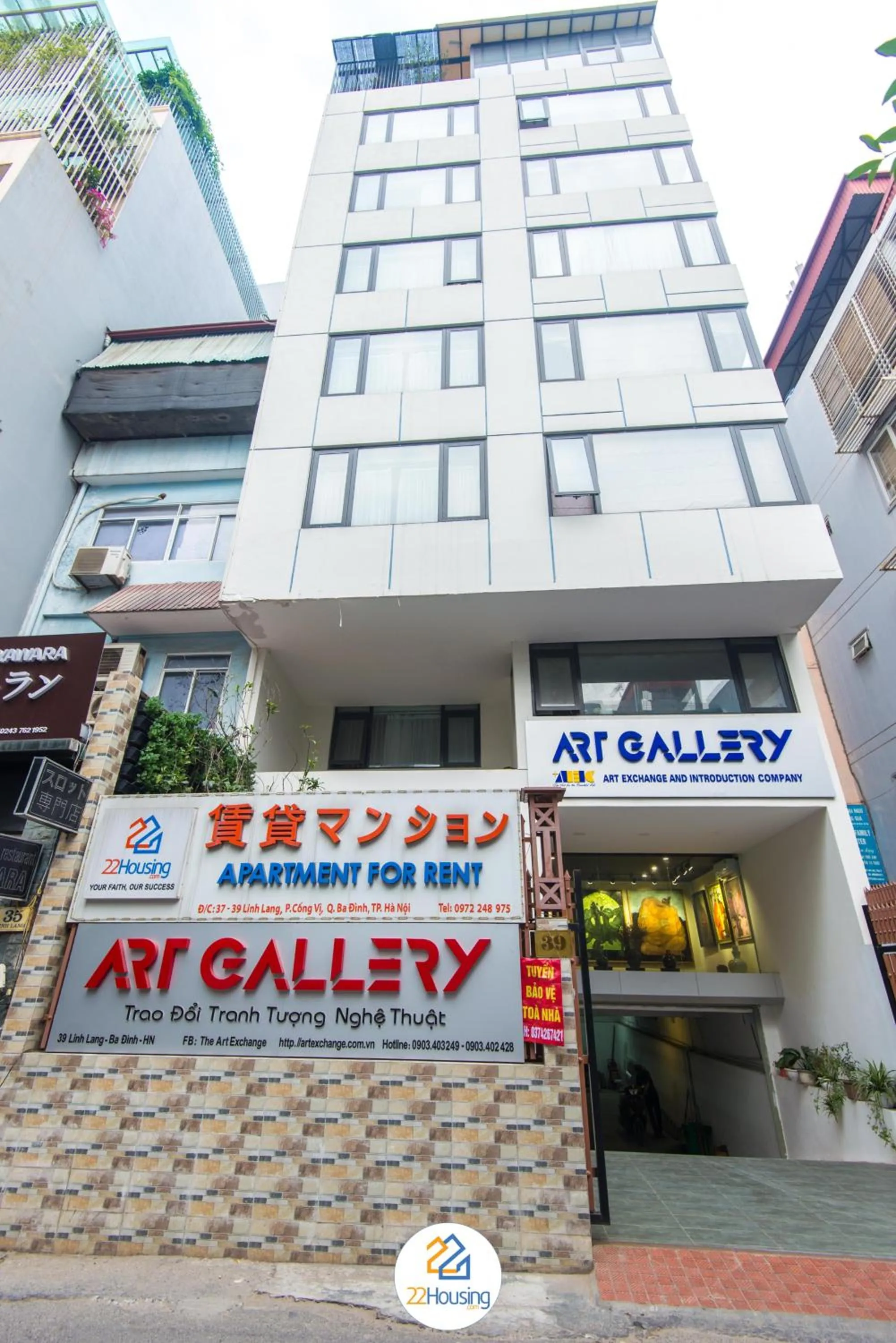 Property building in 22Housing luxury Hotel & Residence 39 Linh Lang