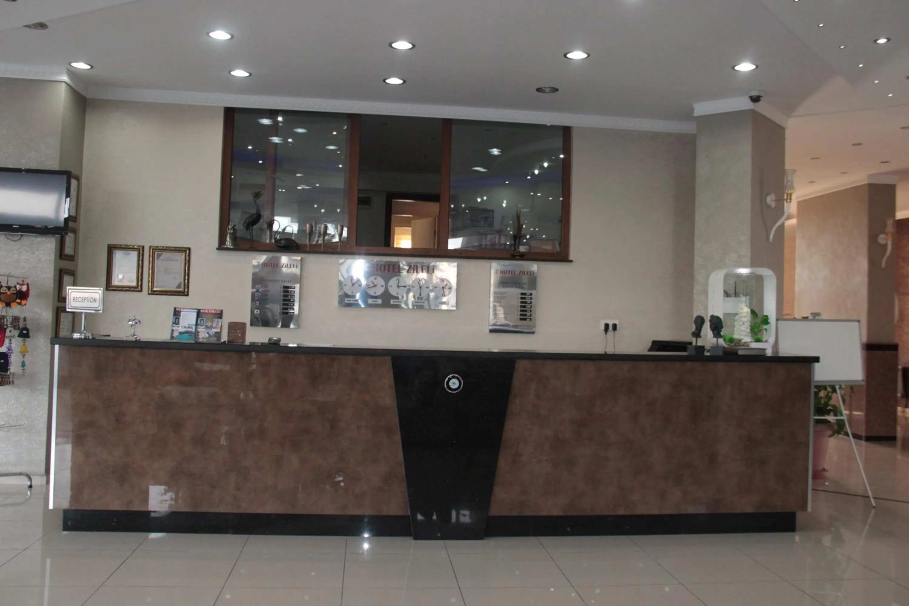 Lobby or reception in Hotel Zileli