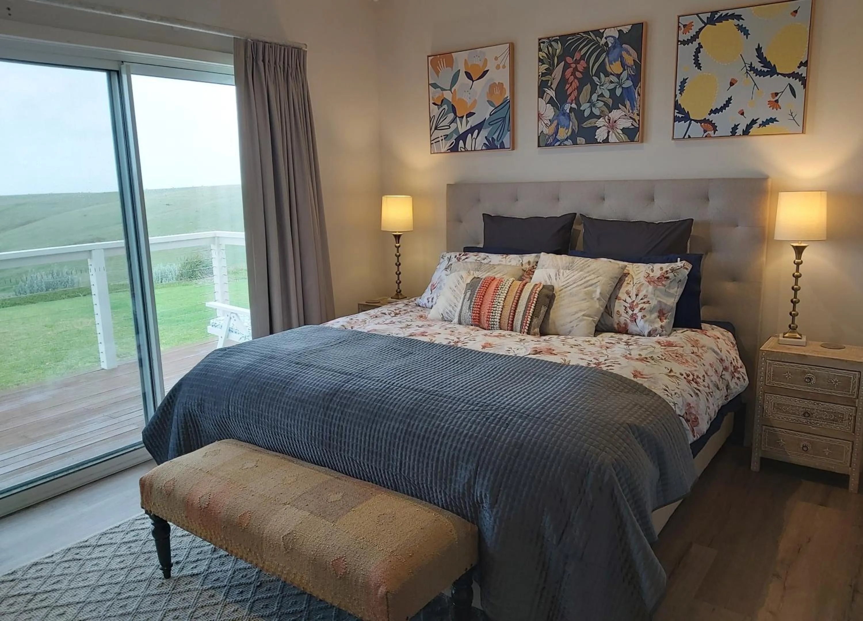 Bed in Coastal Lodge