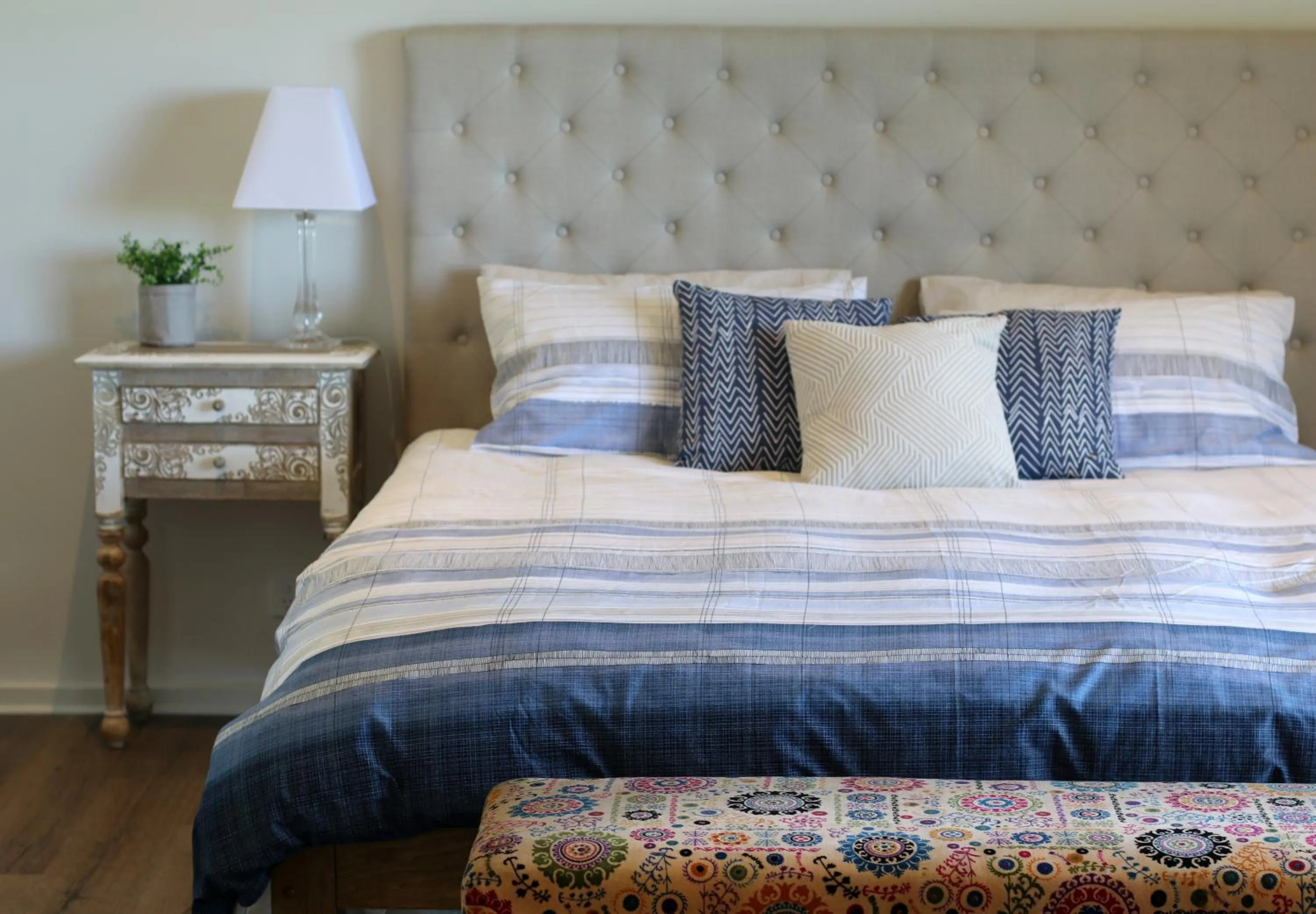 Bed in Coastal Lodge