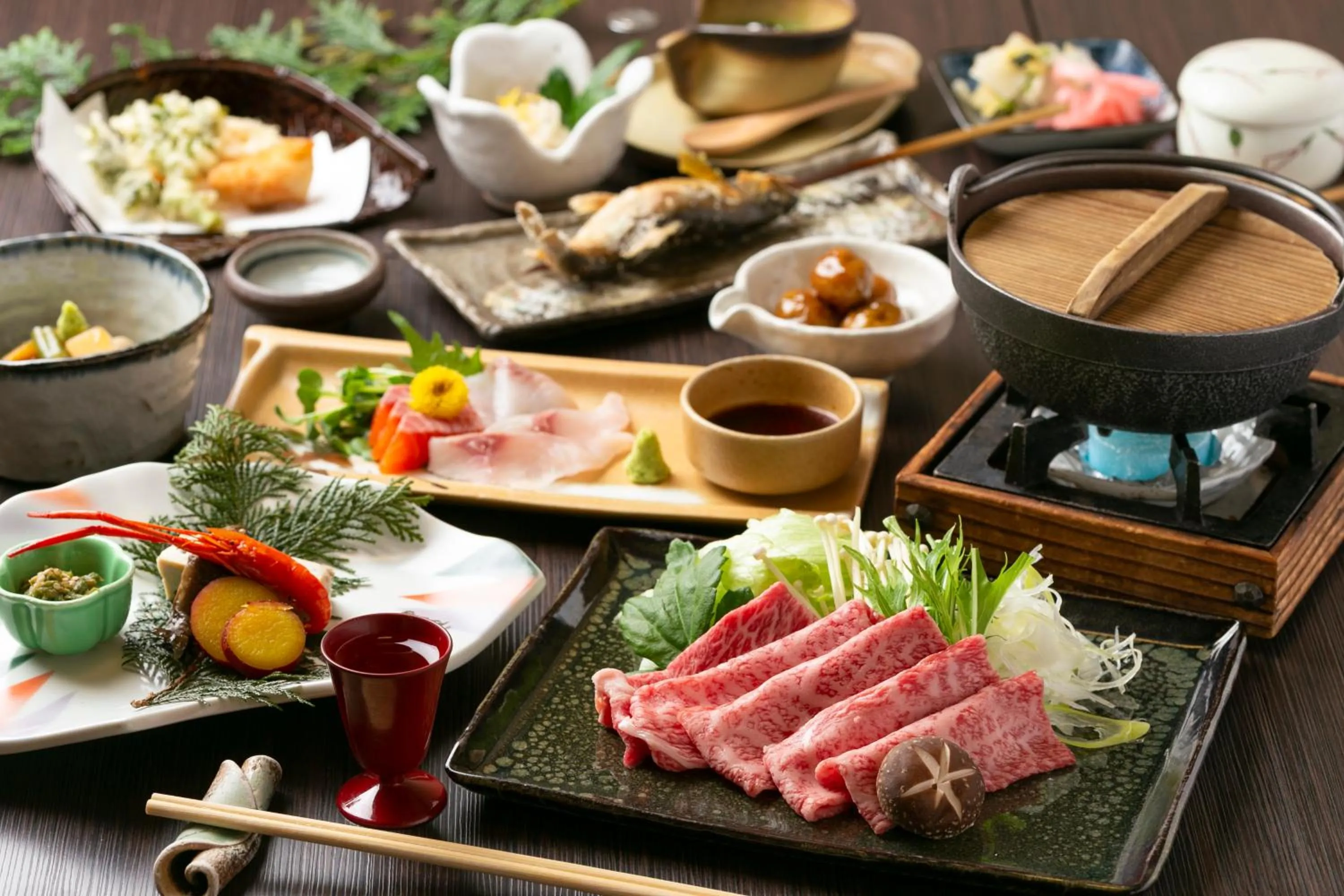 Dinner in Onyado Hisui