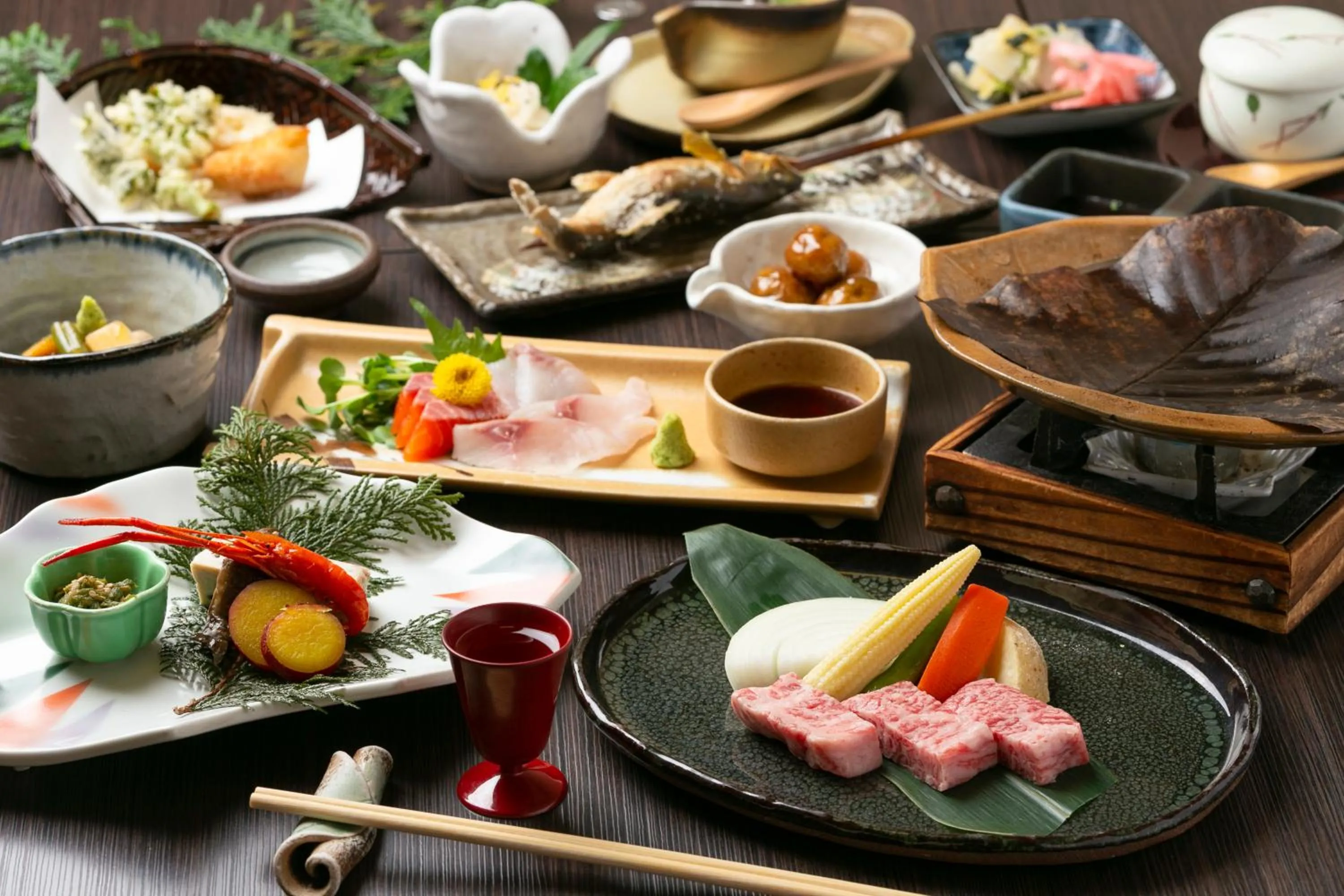 Dinner in Onyado Hisui