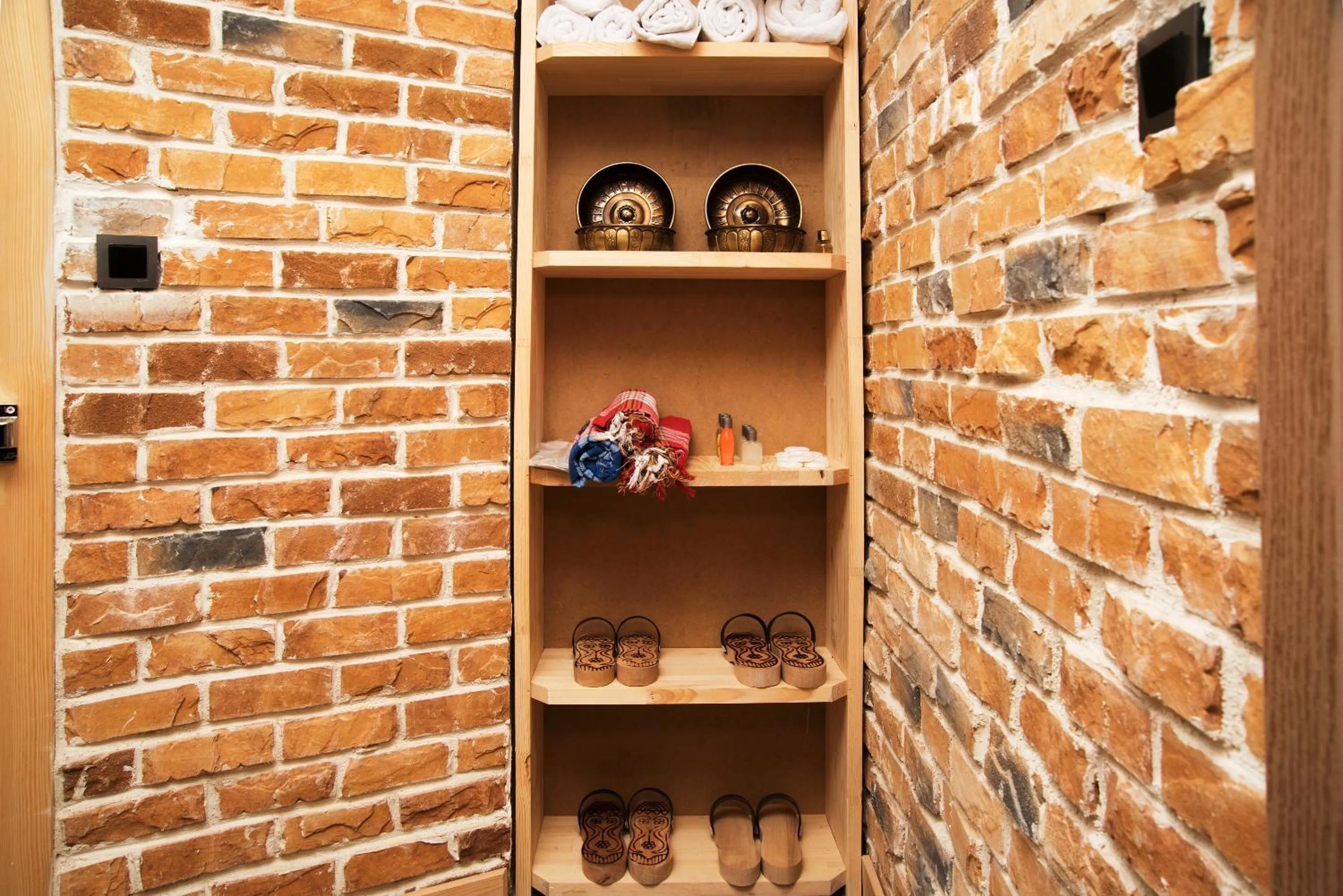 Sauna in Cube Suites