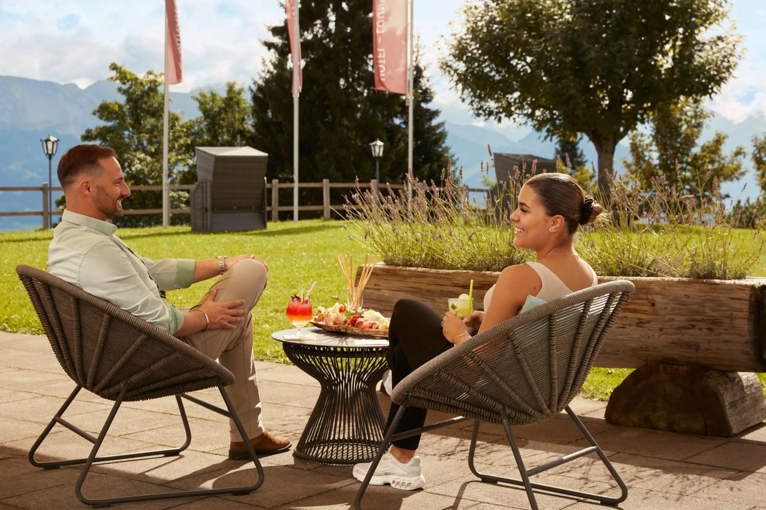 Balcony/Terrace in Rigi Kaltbad Swiss Quality Hotel