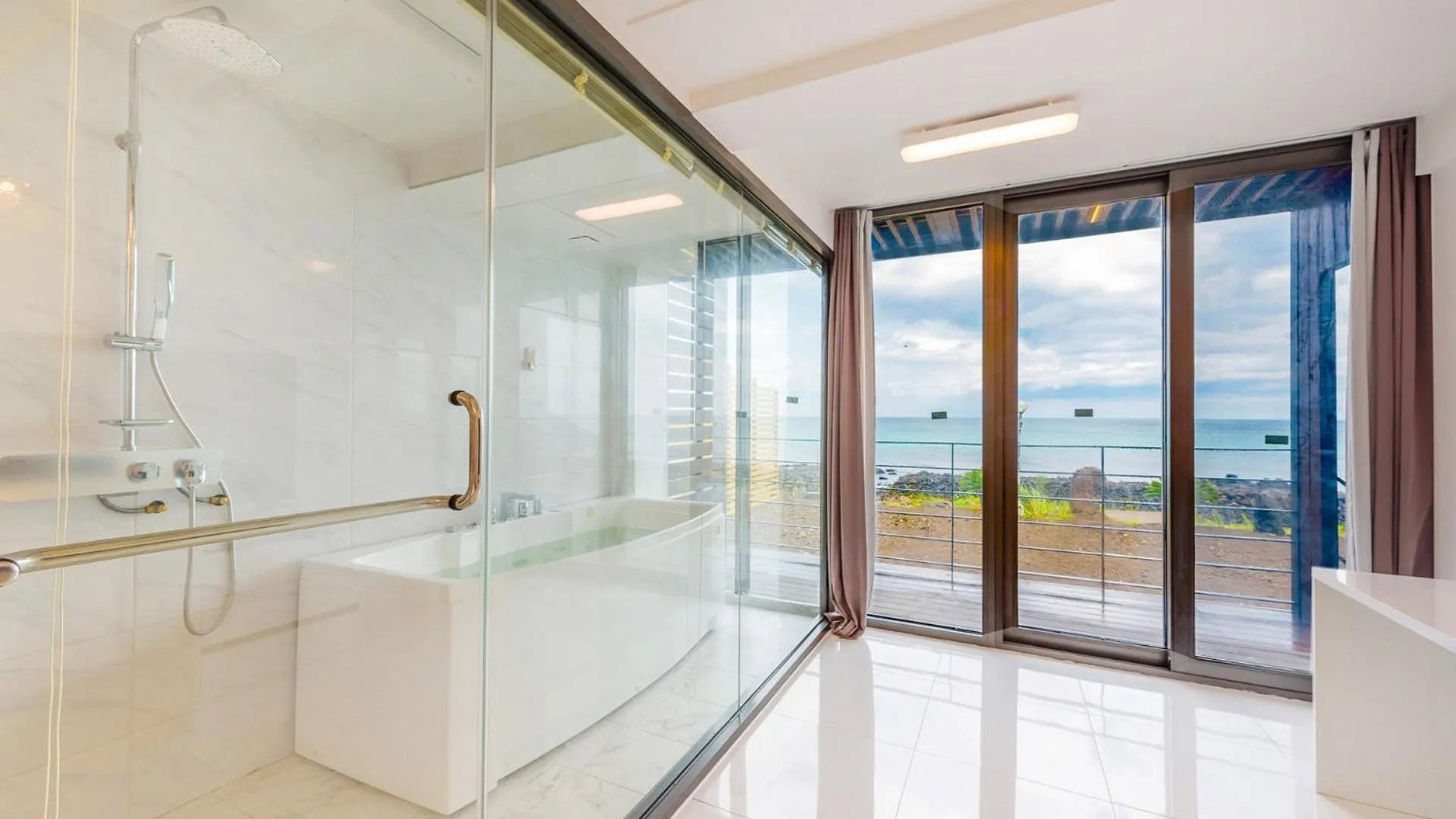 Bathroom in Castle Pool Resort
