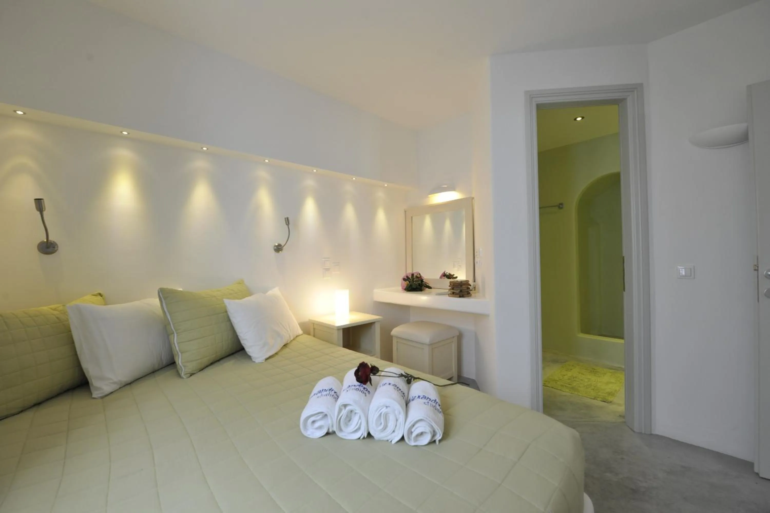 Bed in Alexandros Studios