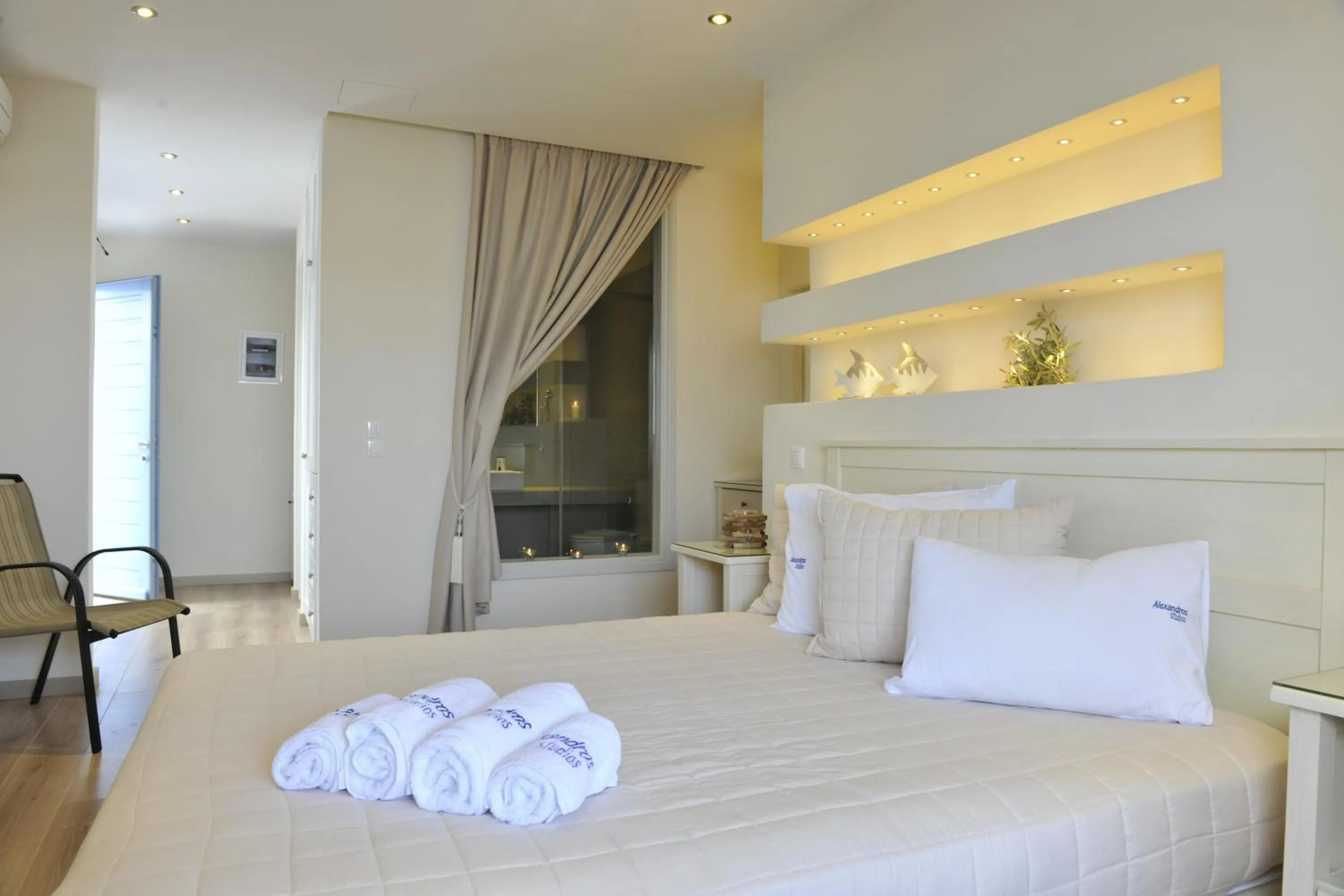 Bed in Alexandros Studios