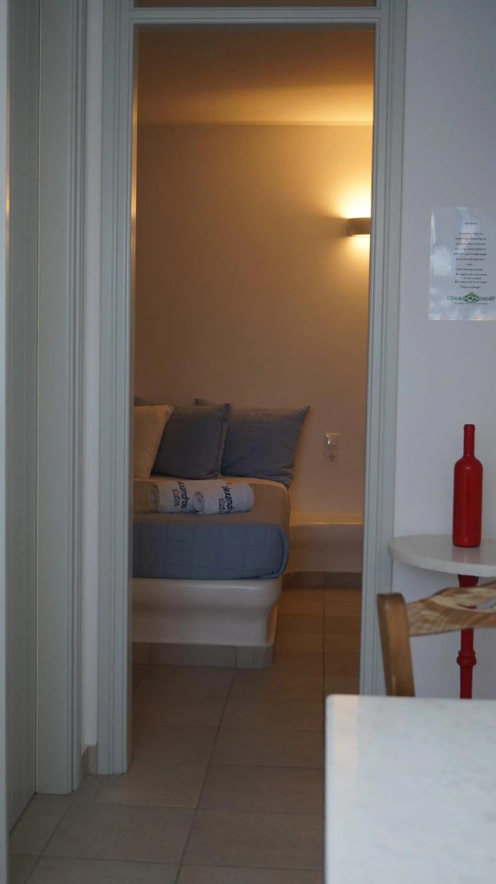 Bed in Alexandros Studios