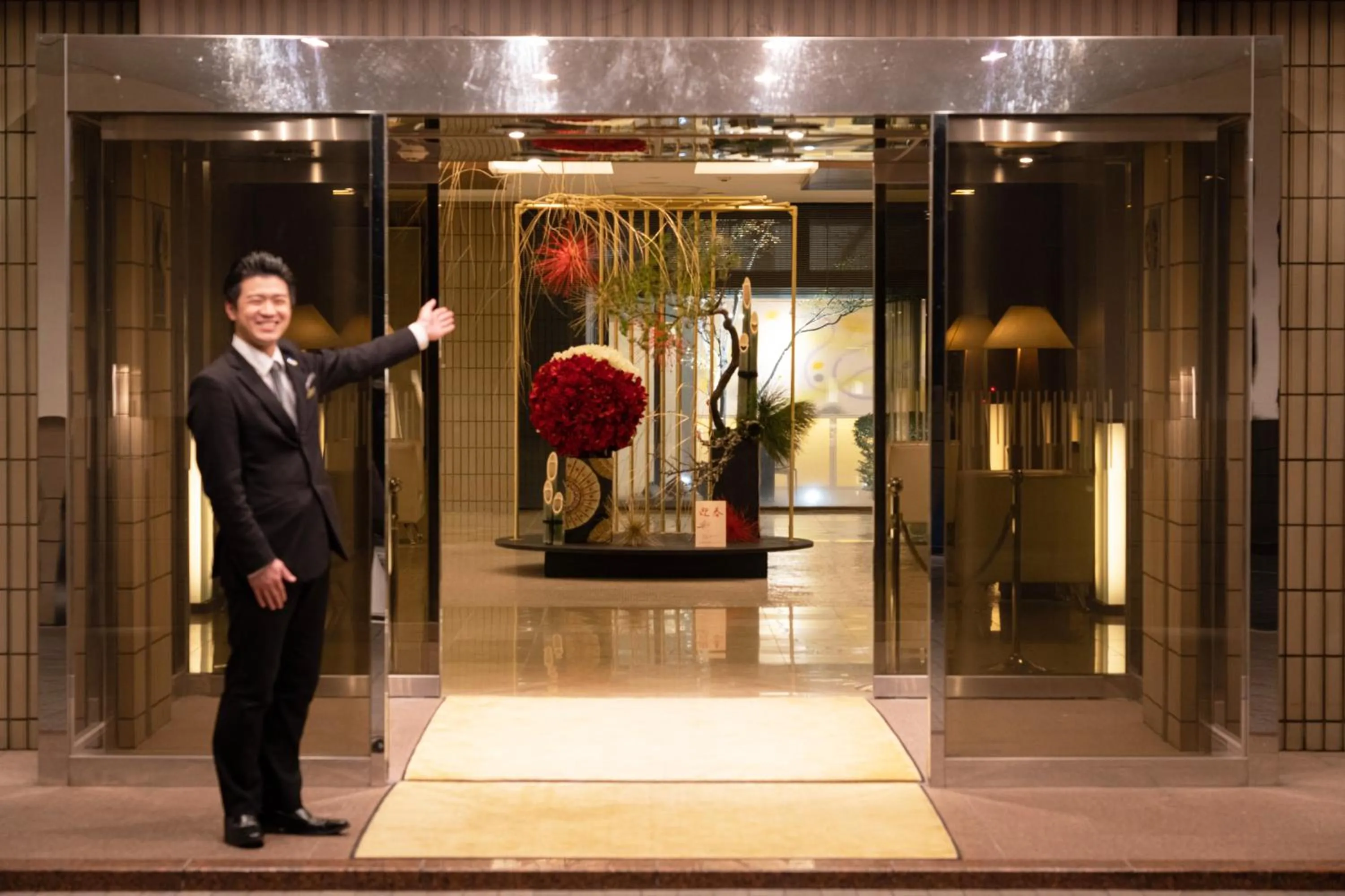 Staff in Chigusa Hotel