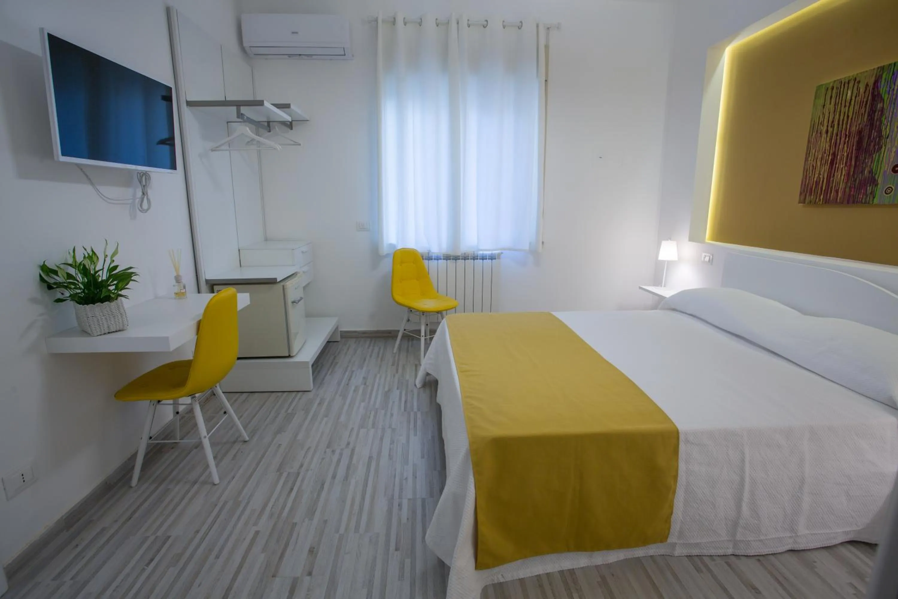 Bedroom, Bed in B&B al Centro